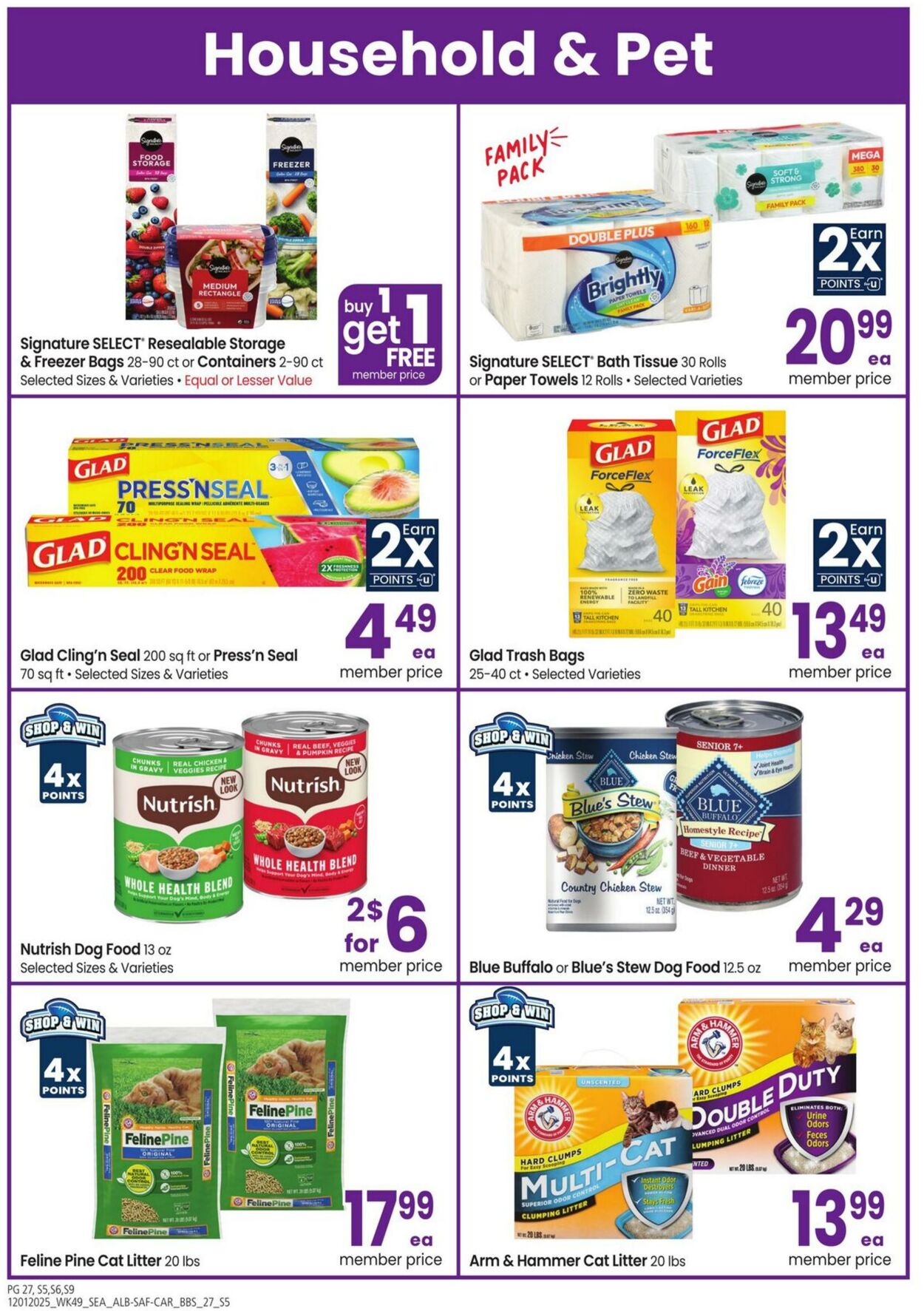 Weekly ad Carrs 12/01/2025 - 12/28/2025