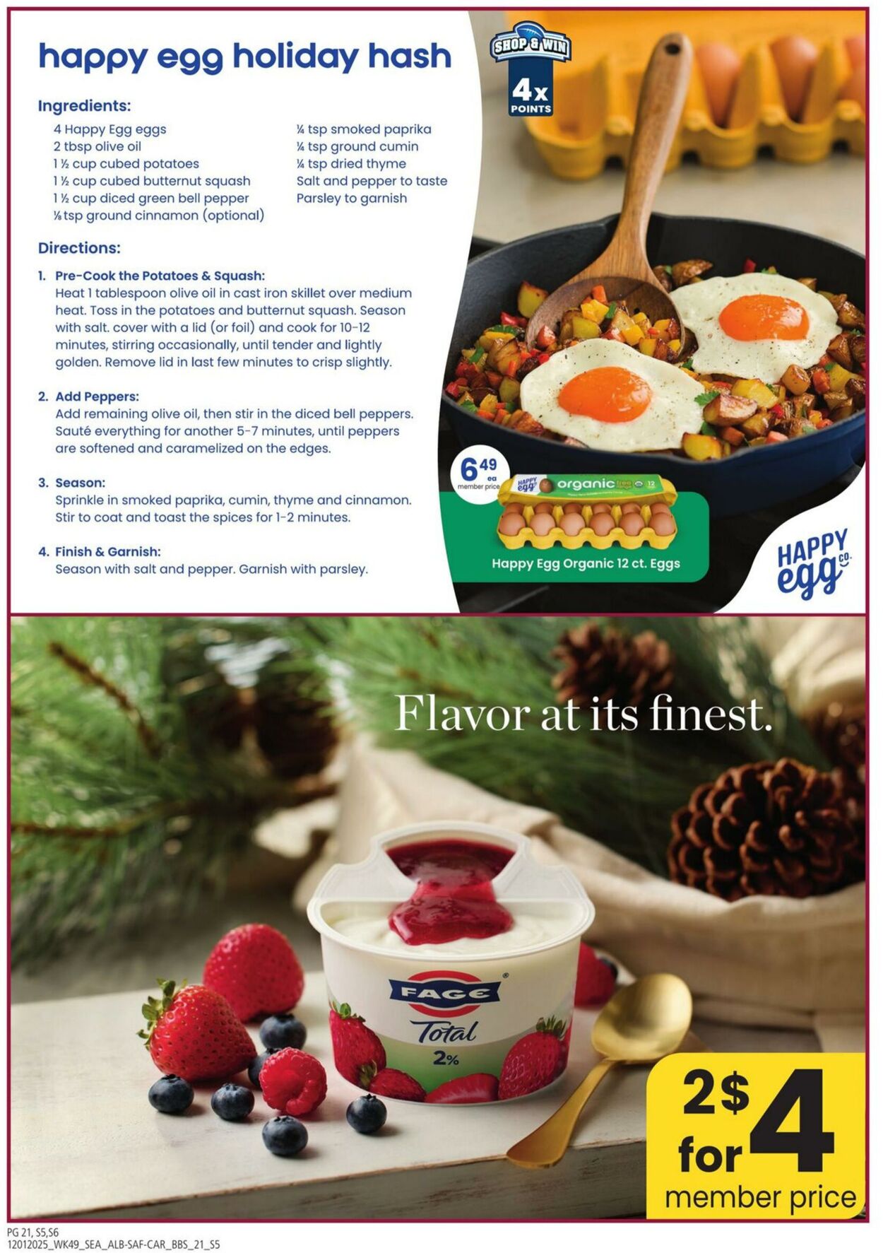 Weekly ad Carrs 12/01/2025 - 12/28/2025