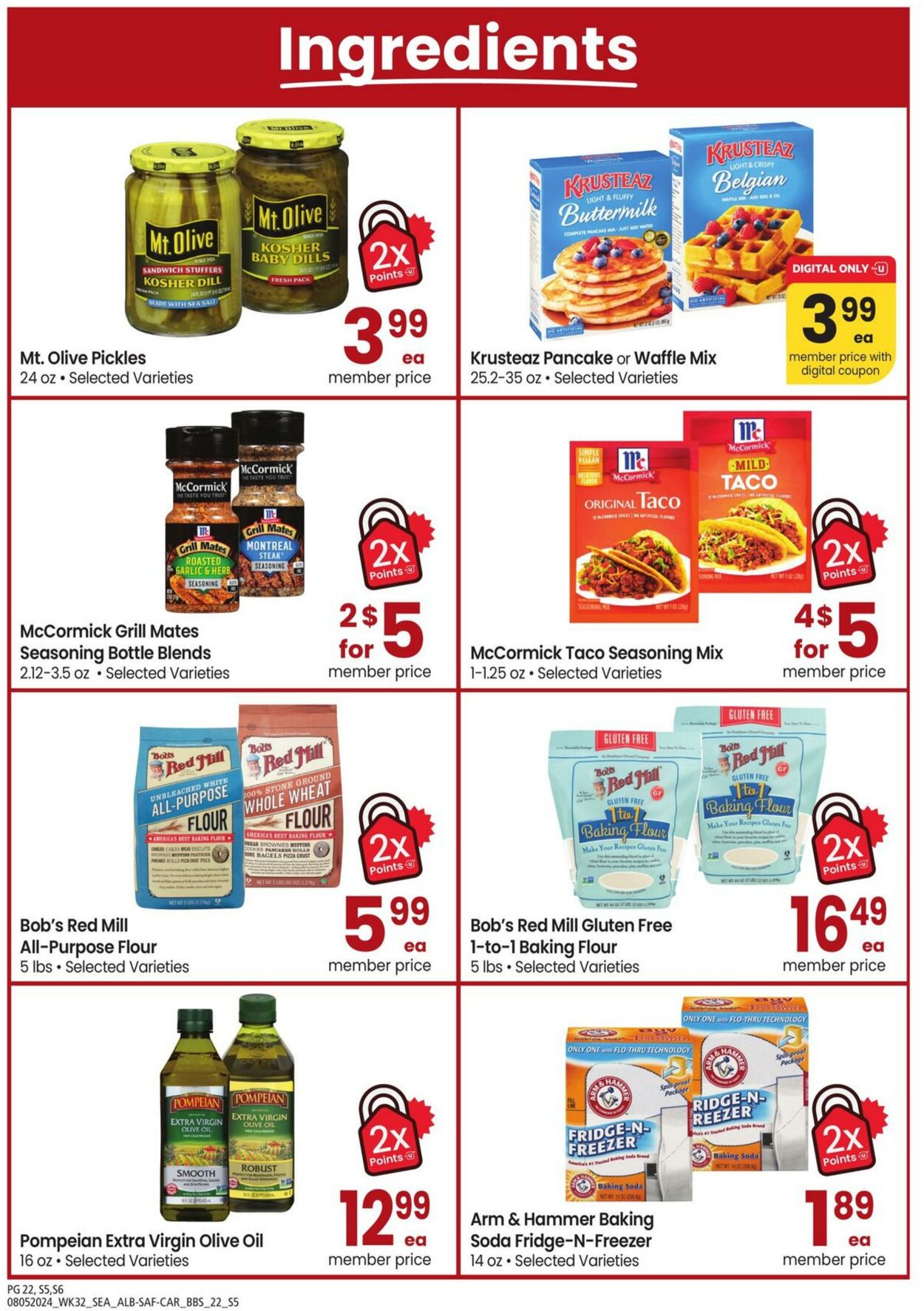 Weekly ad Carrs 08/05/2024 - 09/15/2024