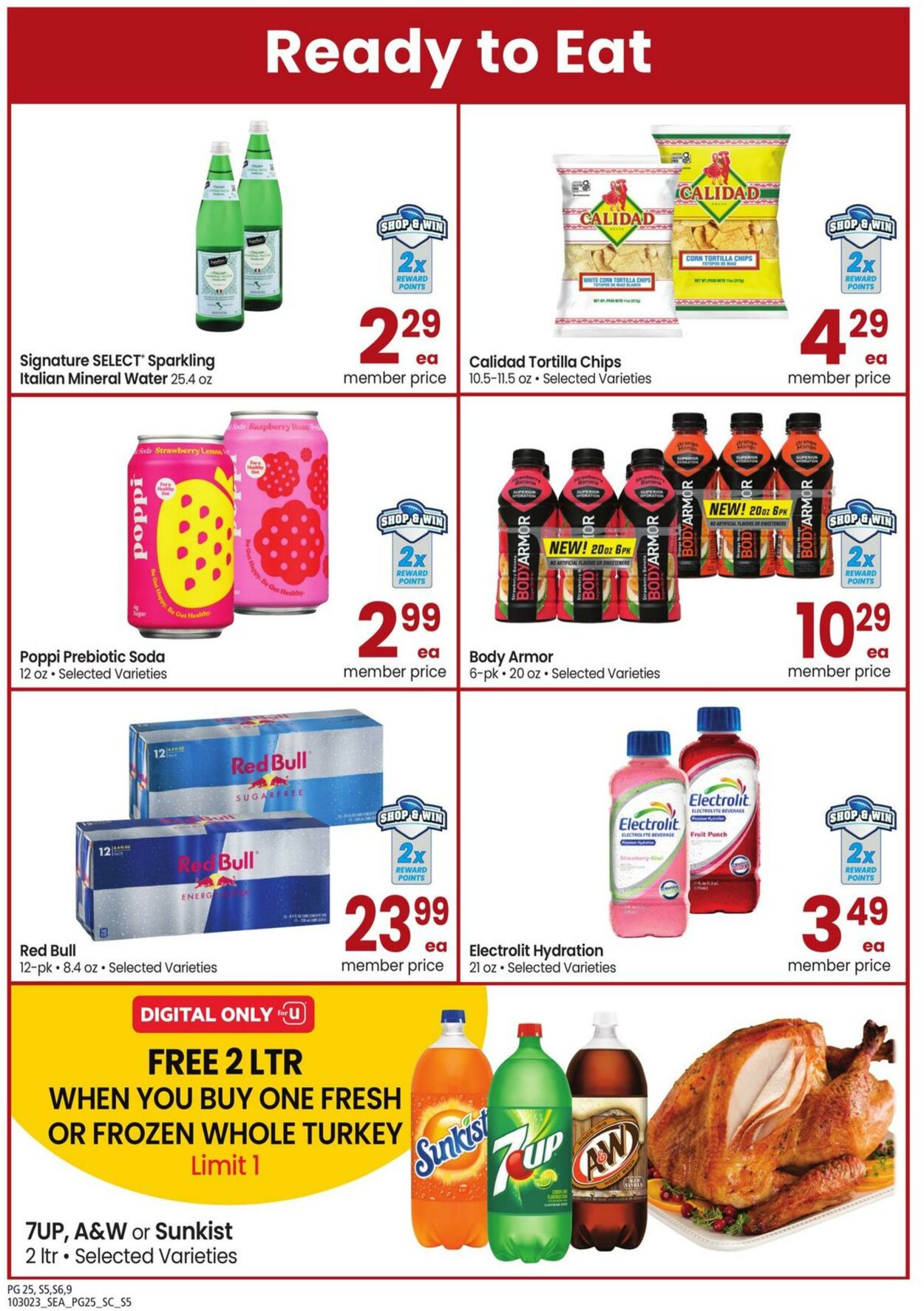 Weekly ad Carrs 10/30/2023 - 11/26/2023