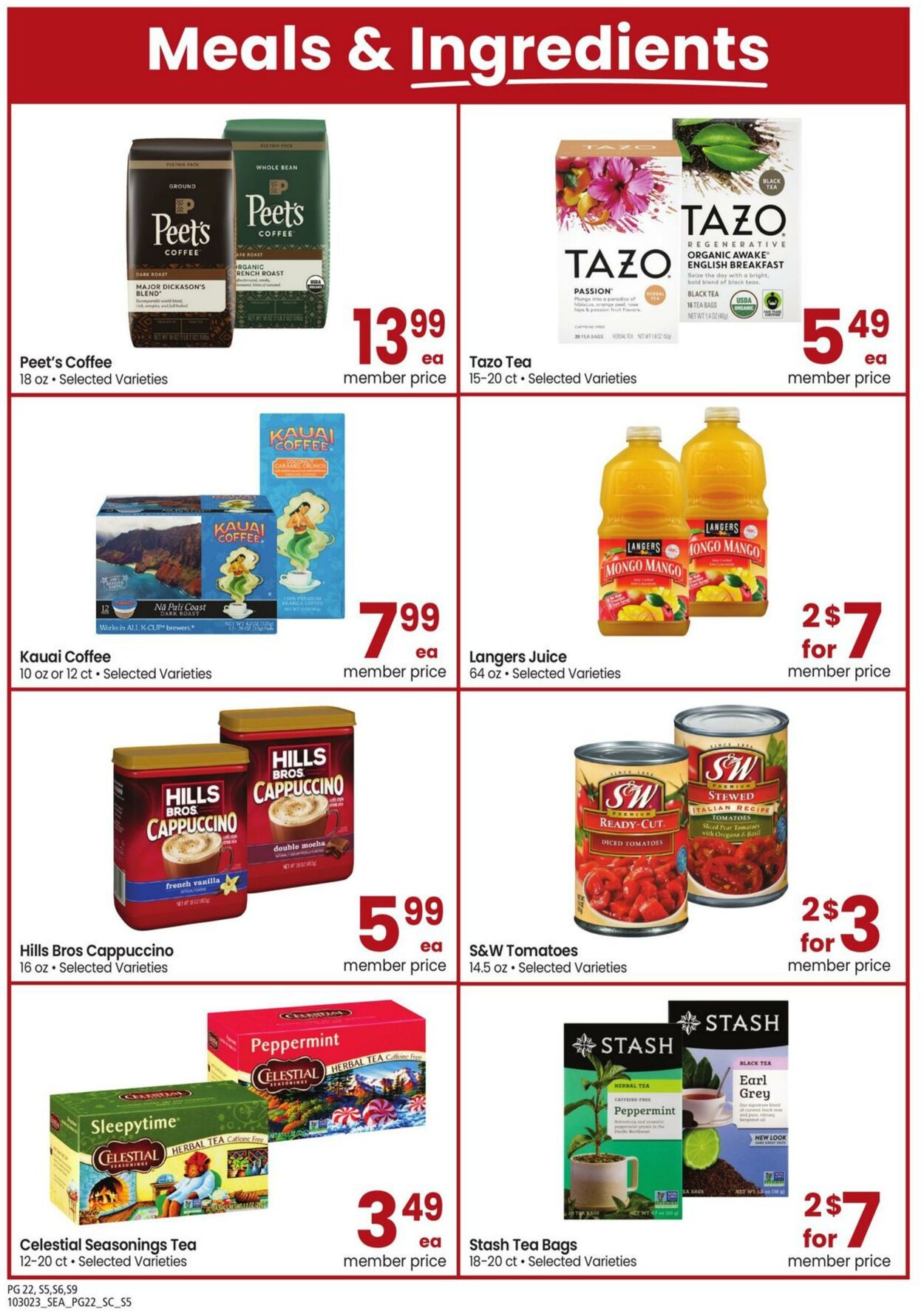 Weekly ad Carrs 10/30/2023 - 11/26/2023