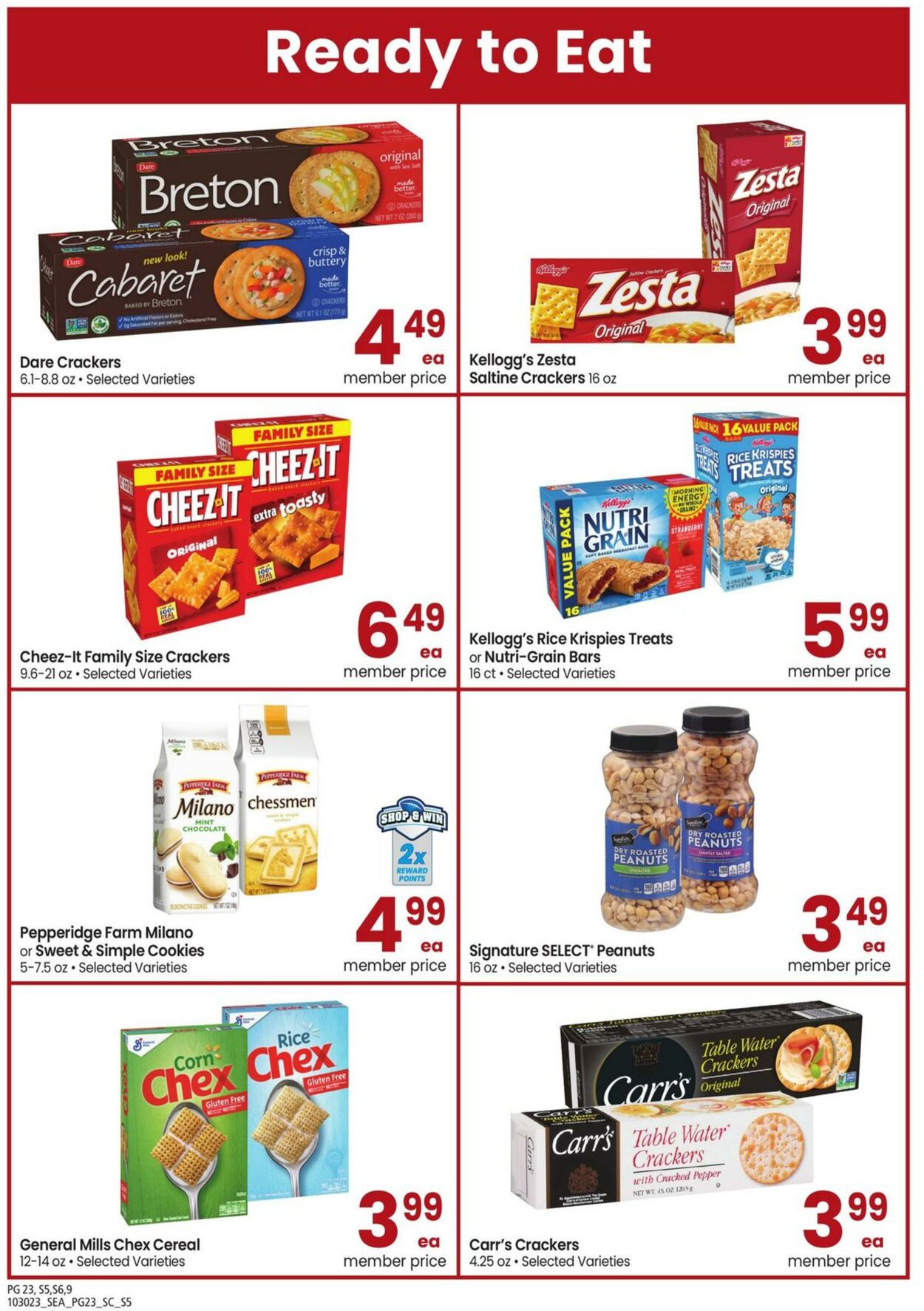 Weekly ad Carrs 10/30/2023 - 11/26/2023