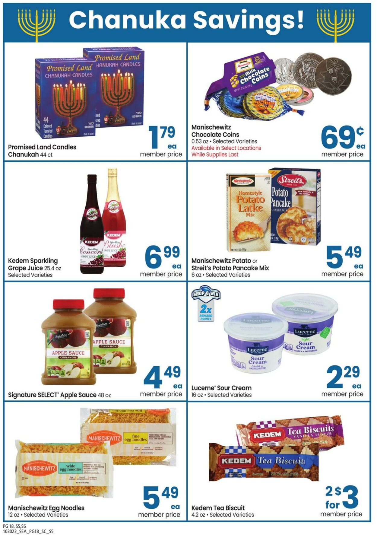 Weekly ad Carrs 10/30/2023 - 11/26/2023