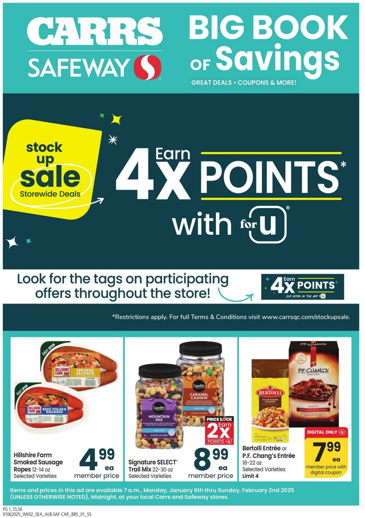 Weekly ad Carrs 01/06/2025 - 02/02/2025