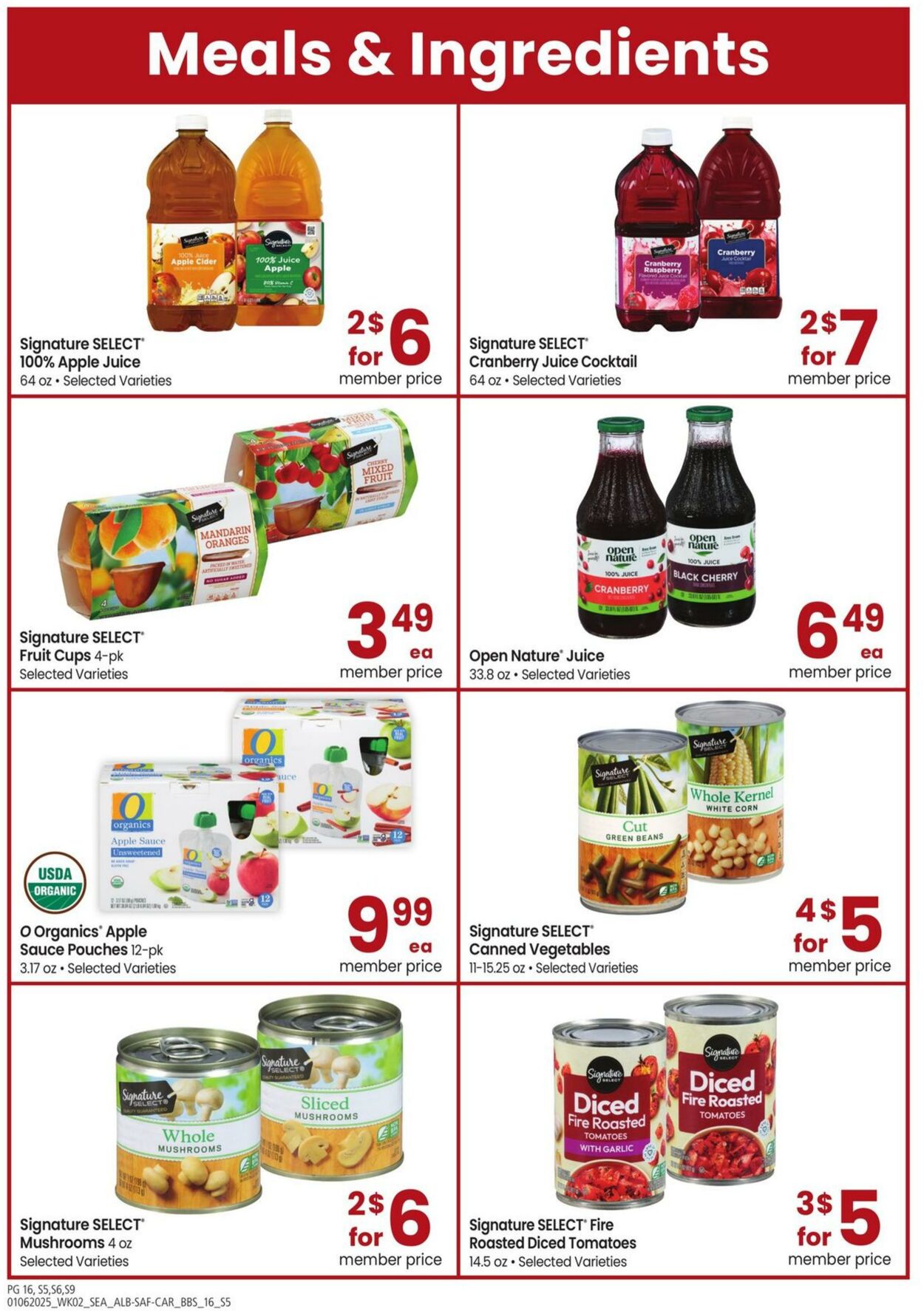 Weekly ad Carrs 01/06/2025 - 02/02/2025