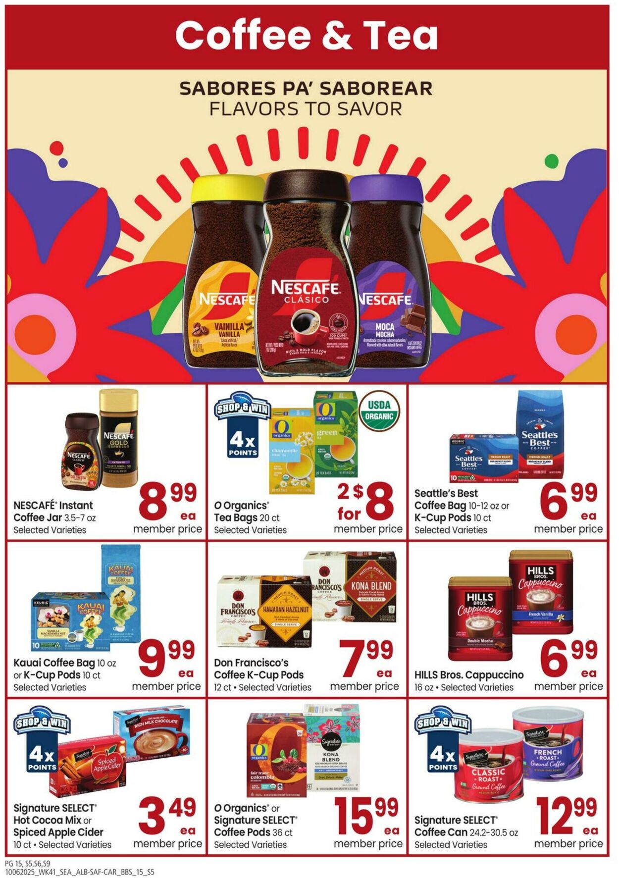 Weekly ad Carrs 10/06/2025 - 11/02/2025