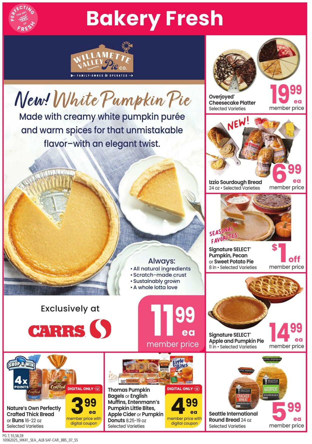 Weekly ad Carrs 10/06/2025 - 11/02/2025
