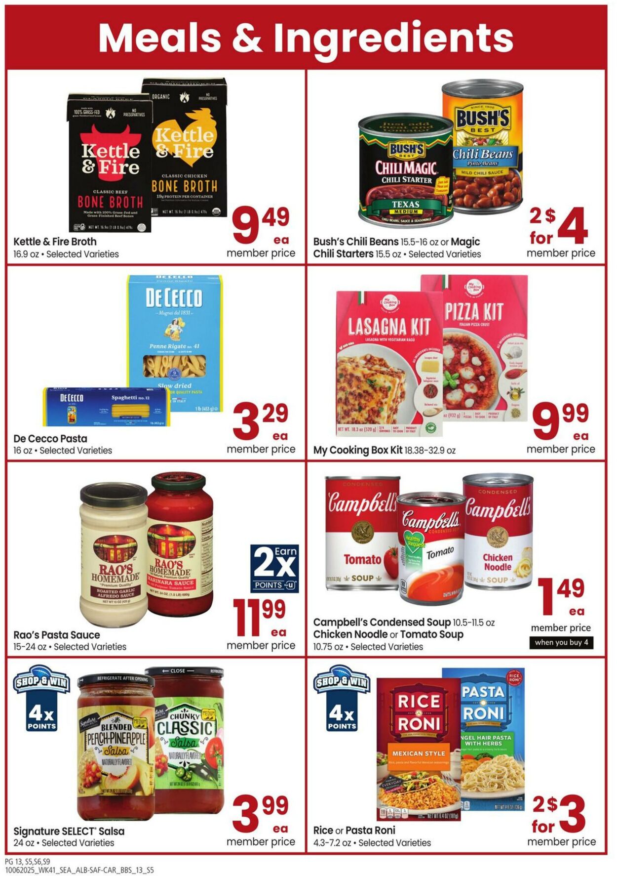 Weekly ad Carrs 10/06/2025 - 11/02/2025