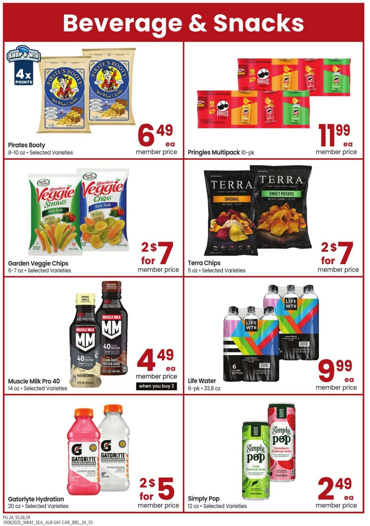 Weekly ad Carrs 10/06/2025 - 11/02/2025