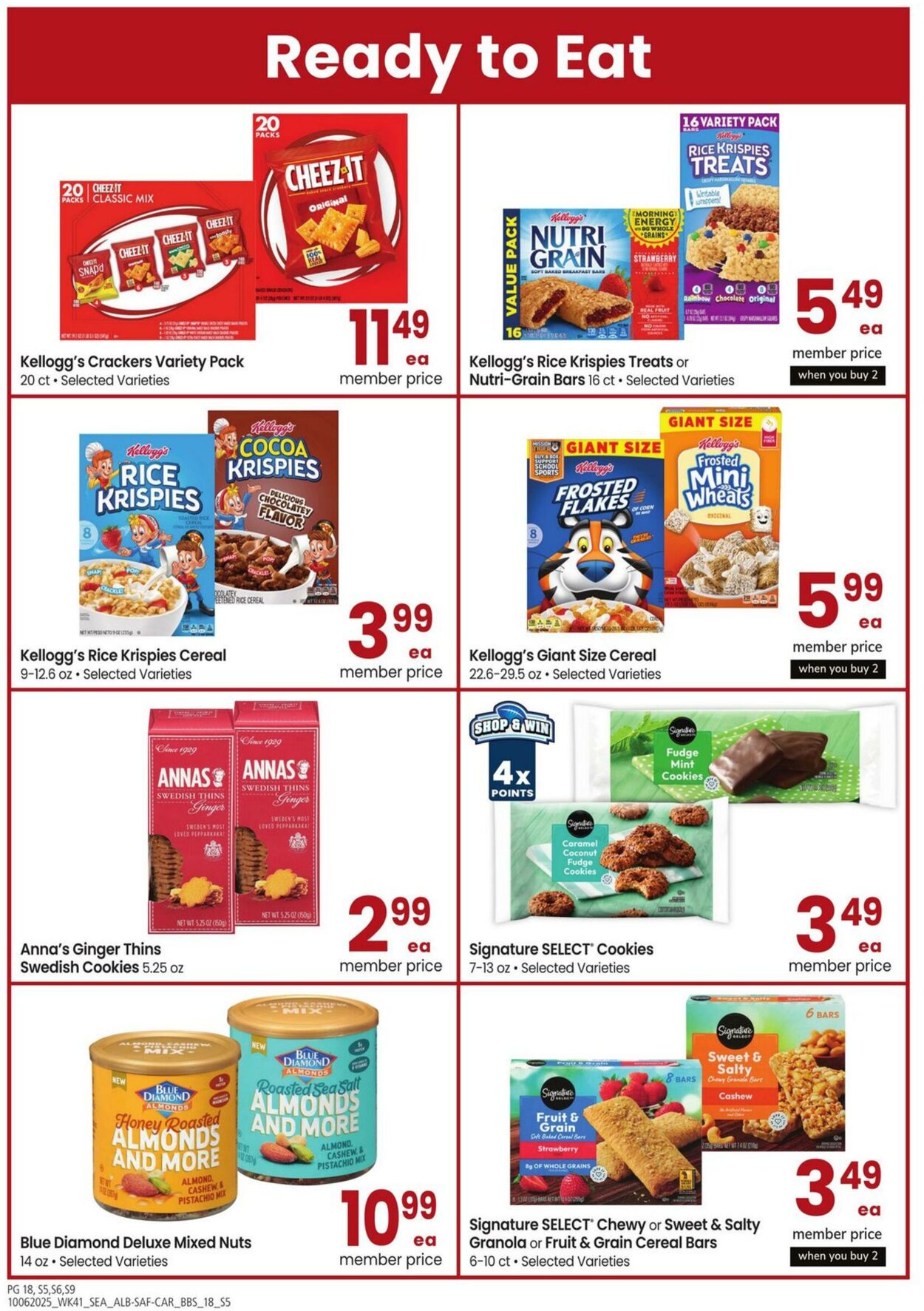 Weekly ad Carrs 10/06/2025 - 11/02/2025