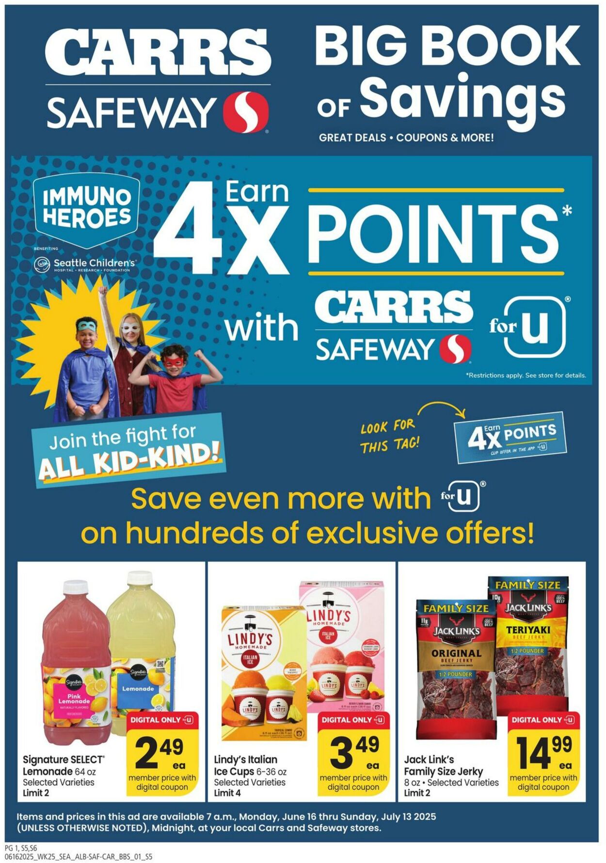 Weekly ad Carrs 06/16/2025 - 07/13/2025