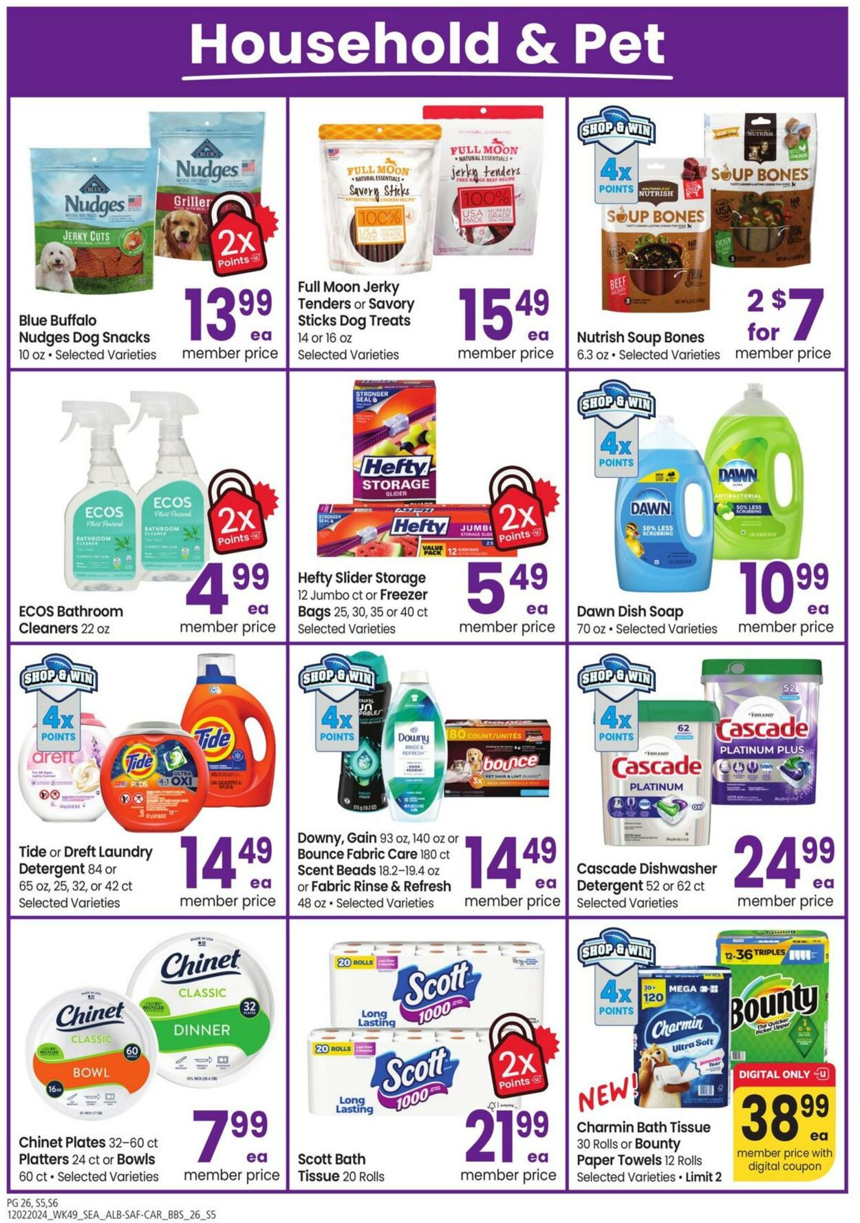 Weekly ad Carrs 12/02/2024 - 01/05/2025