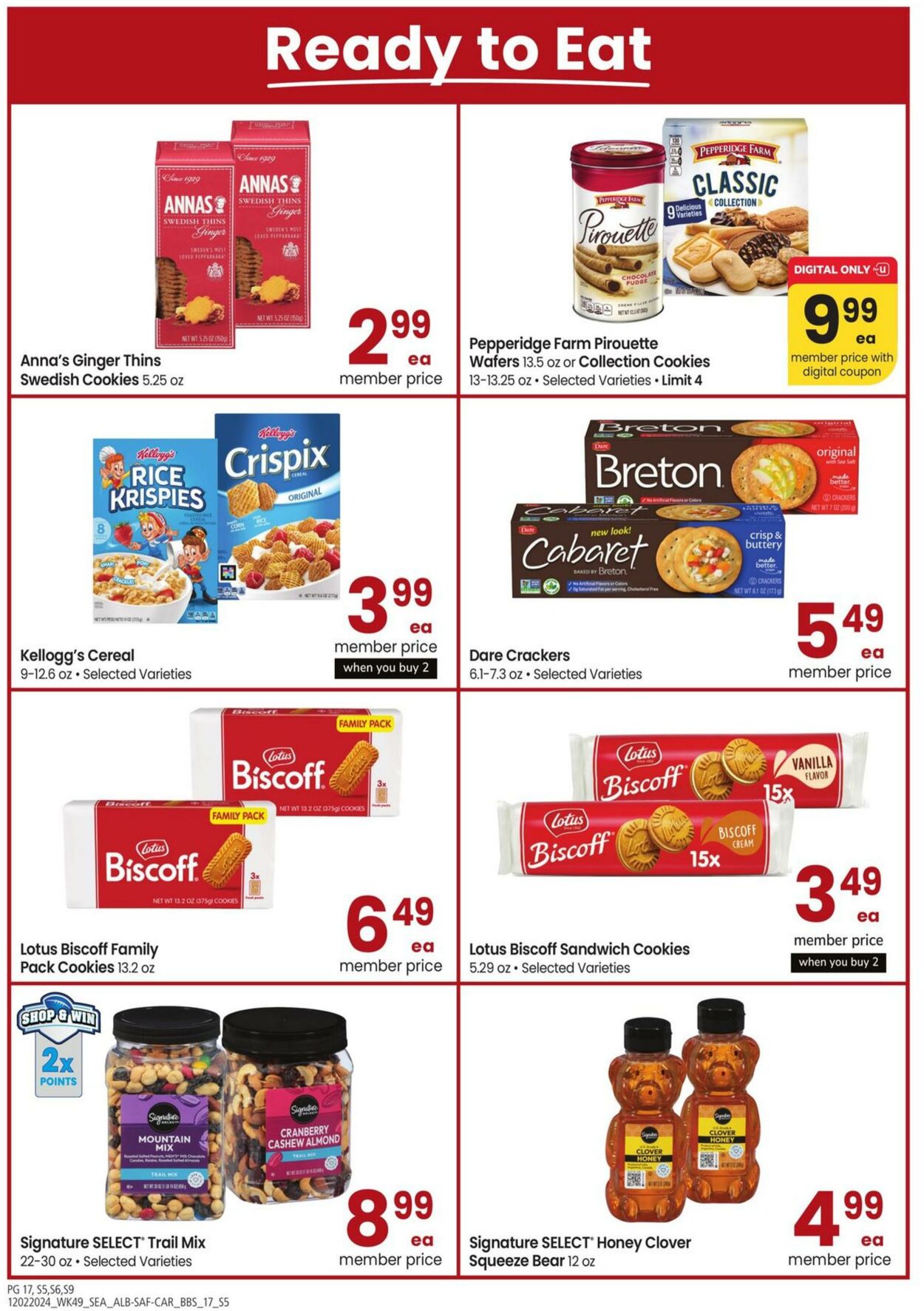 Weekly ad Carrs 12/02/2024 - 01/05/2025