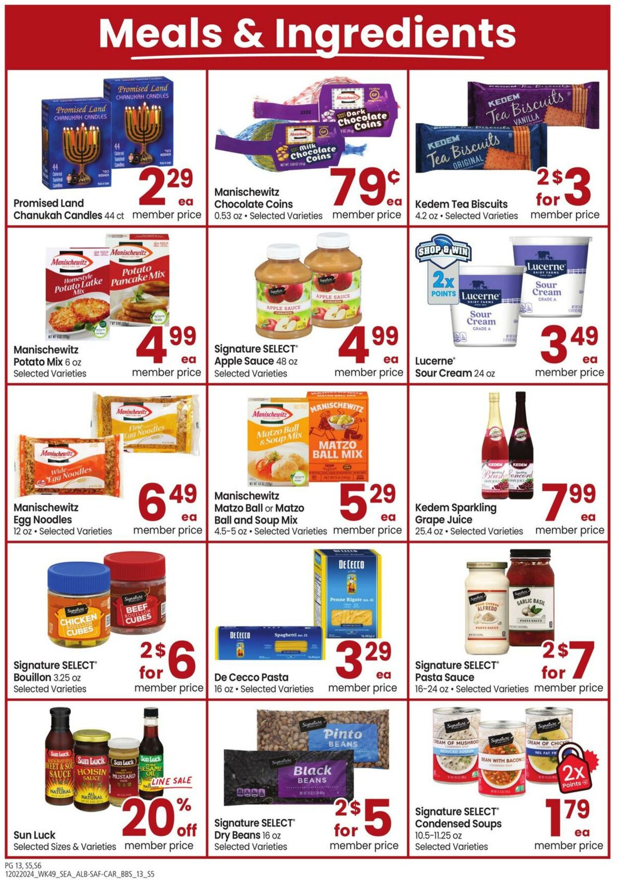 Weekly ad Carrs 12/02/2024 - 01/05/2025