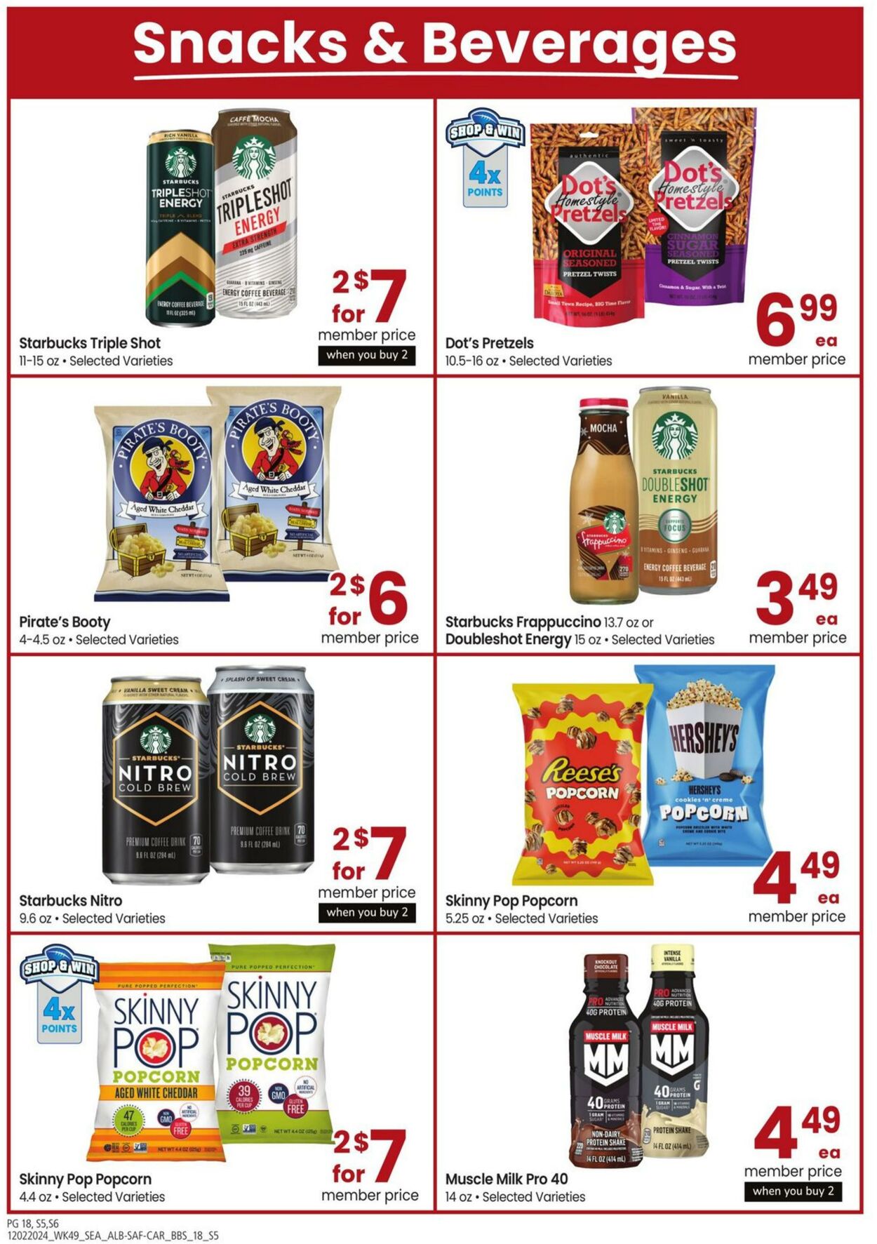 Weekly ad Carrs 12/02/2024 - 01/05/2025