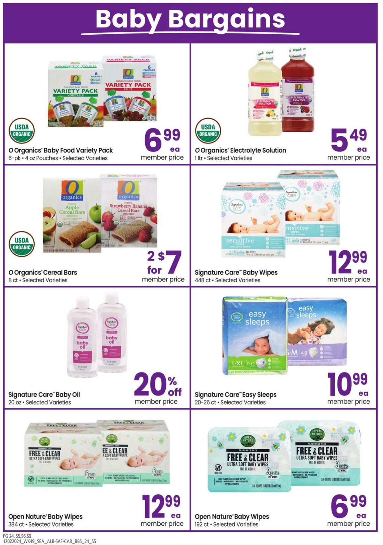 Weekly ad Carrs 12/02/2024 - 01/05/2025