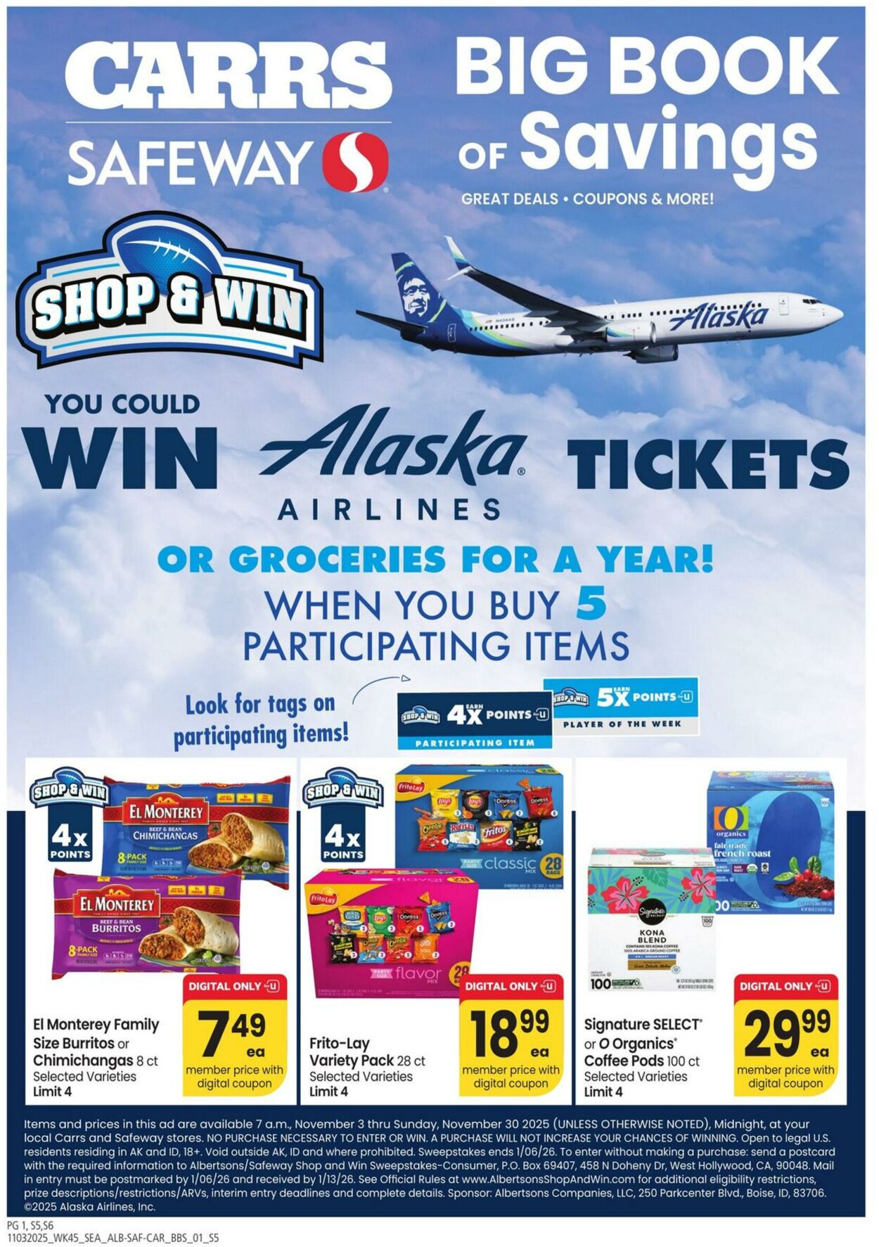 Weekly ad Carrs 11/03/2025 - 11/30/2025