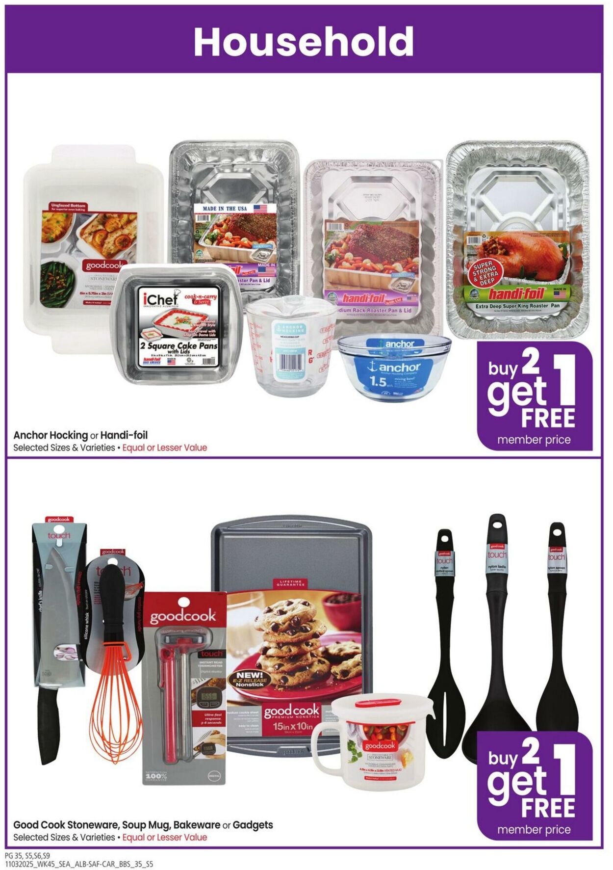Weekly ad Carrs 11/03/2025 - 11/30/2025