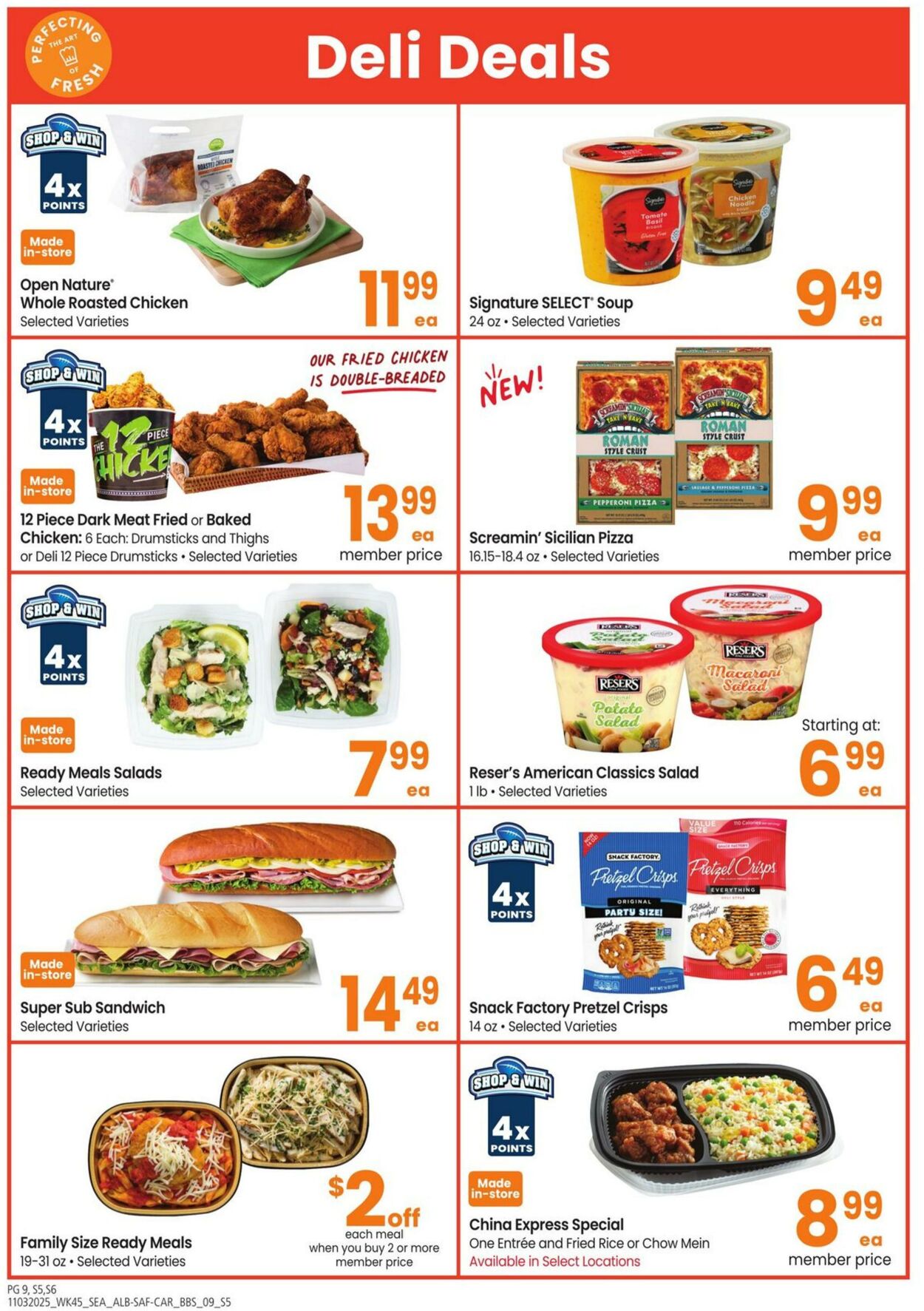 Weekly ad Carrs 11/03/2025 - 11/30/2025