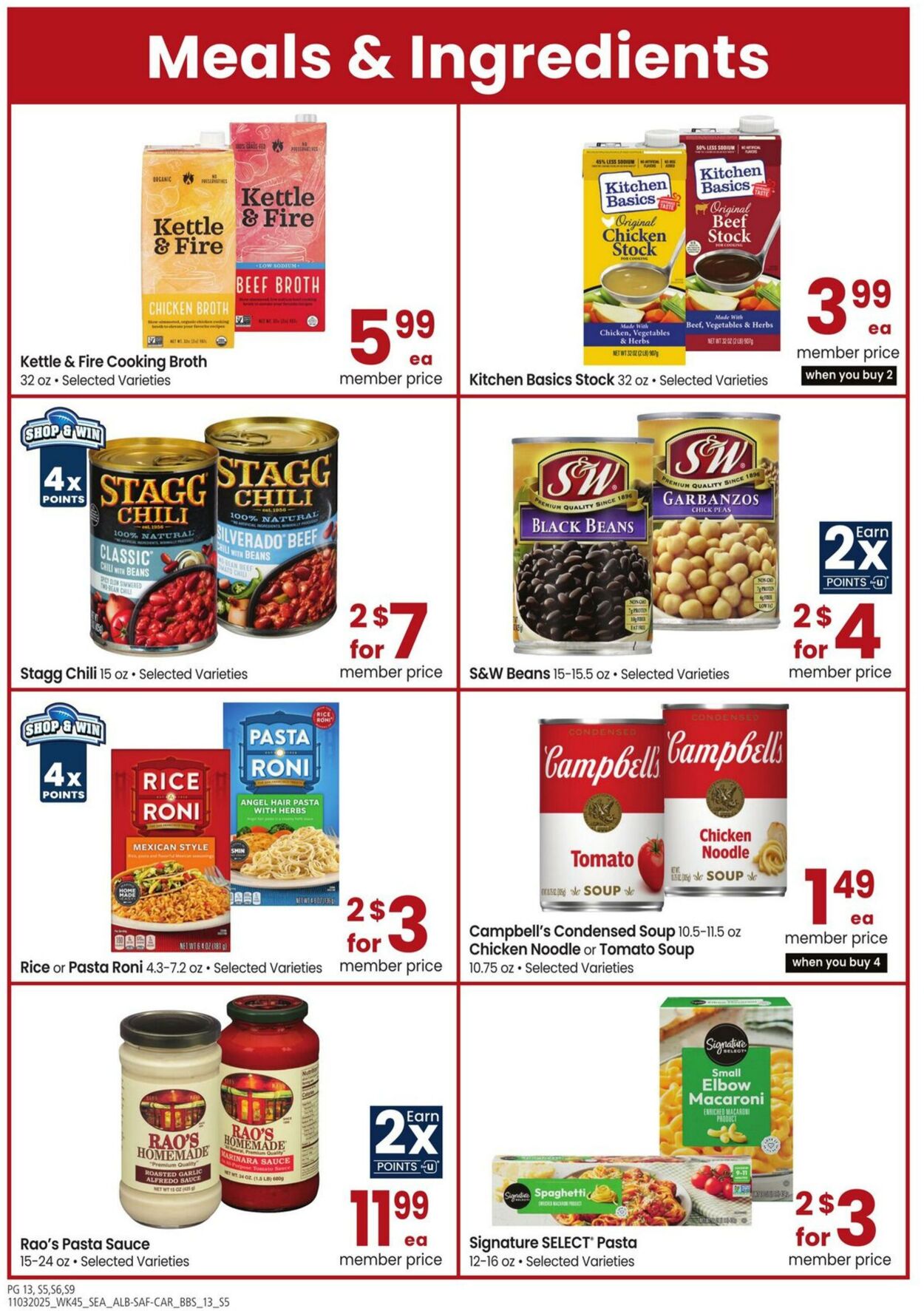 Weekly ad Carrs 11/03/2025 - 11/30/2025