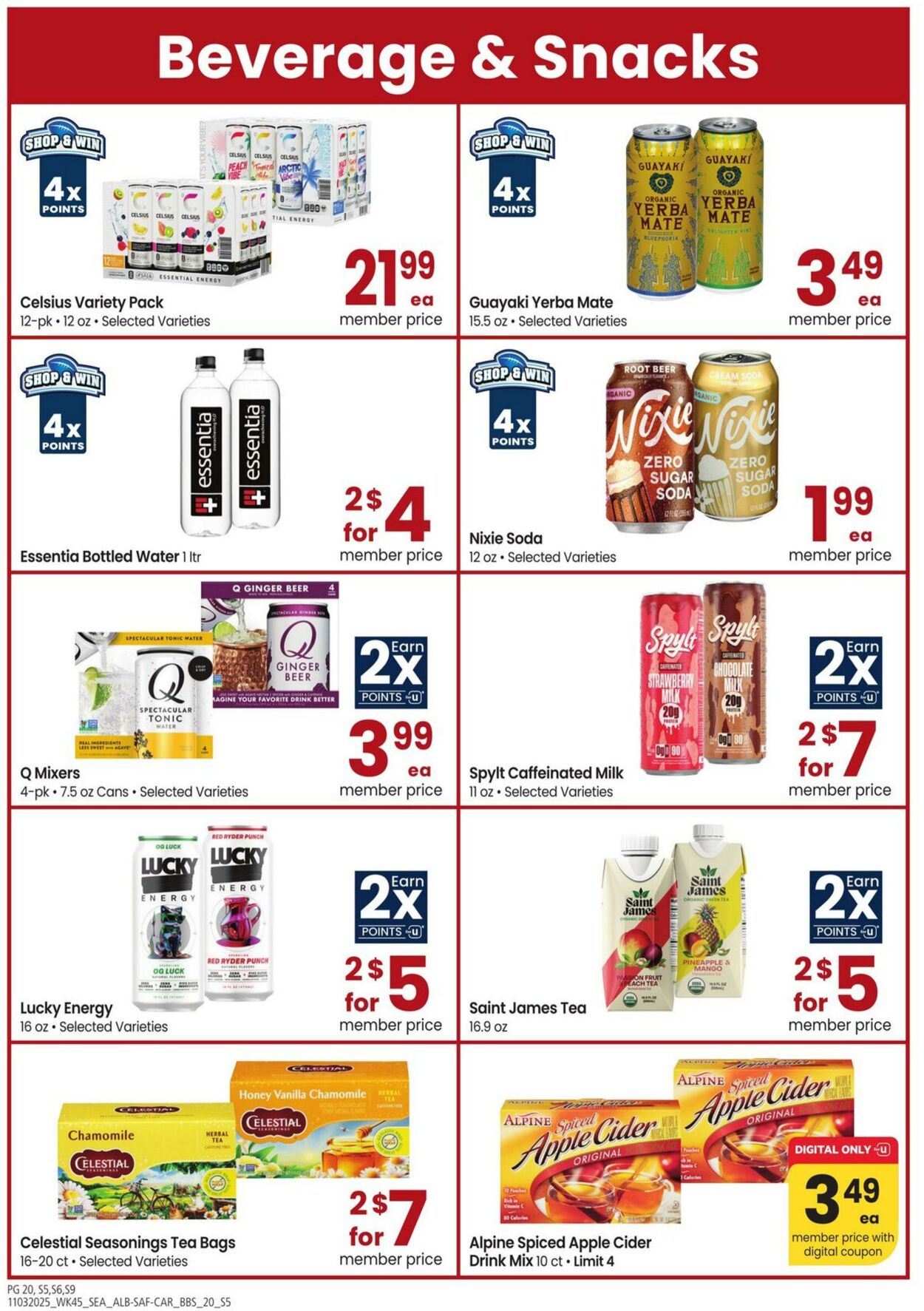 Weekly ad Carrs 11/03/2025 - 11/30/2025
