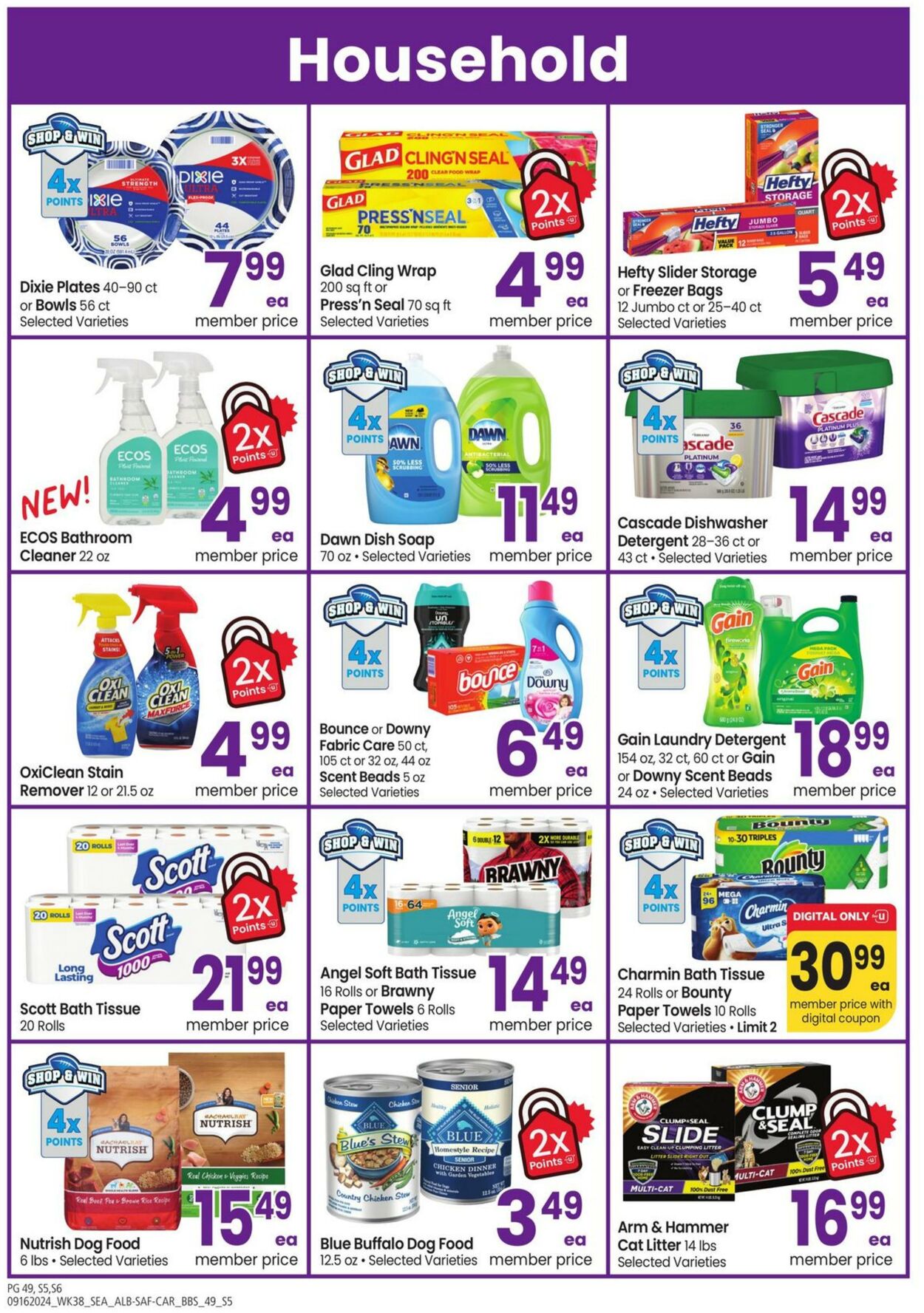 Weekly ad Carrs 09/16/2024 - 10/27/2024