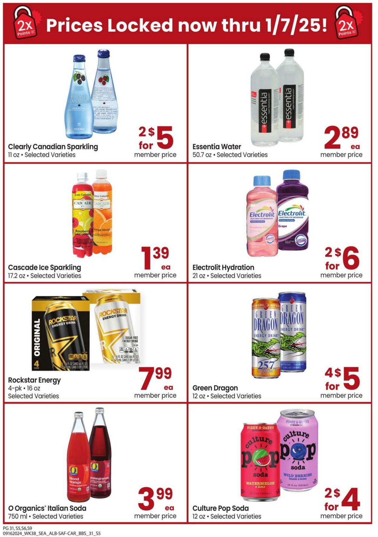 Weekly ad Carrs 09/16/2024 - 10/27/2024