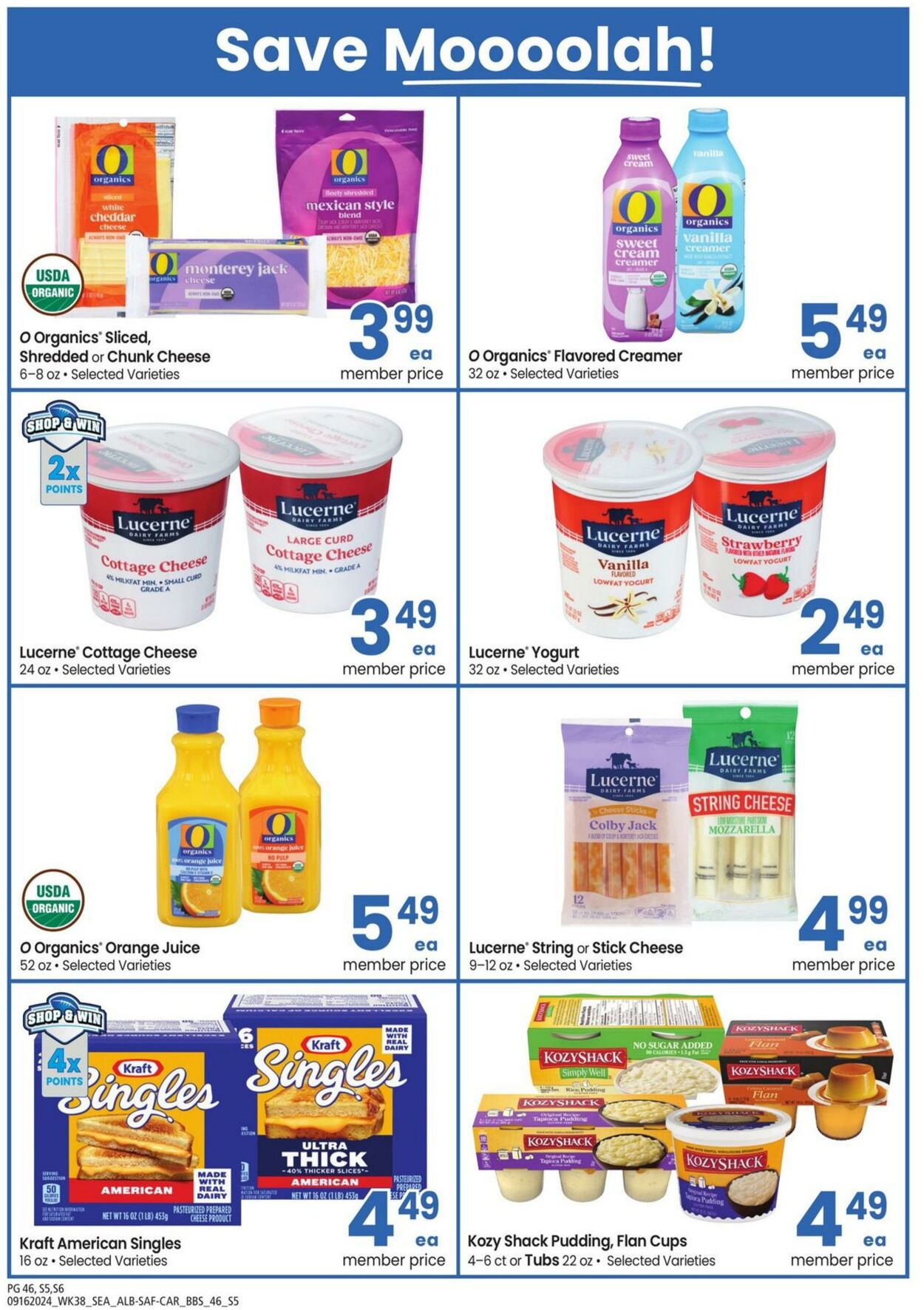 Weekly ad Carrs 09/16/2024 - 10/27/2024