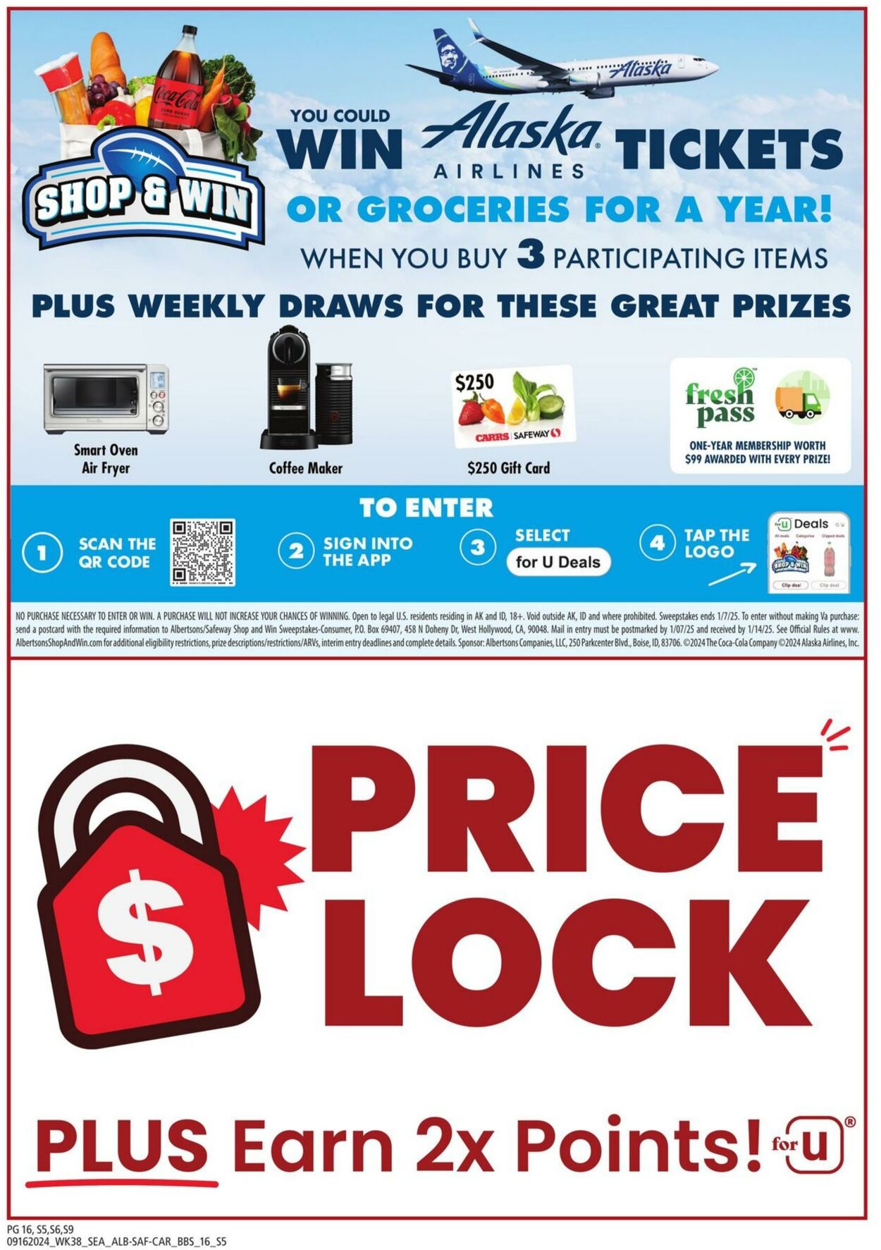 Weekly ad Carrs 09/16/2024 - 10/27/2024