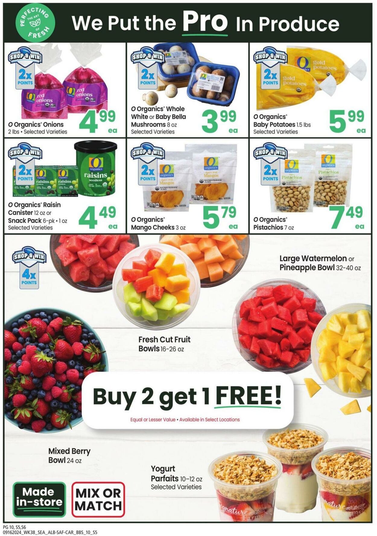 Weekly ad Carrs 09/16/2024 - 10/27/2024