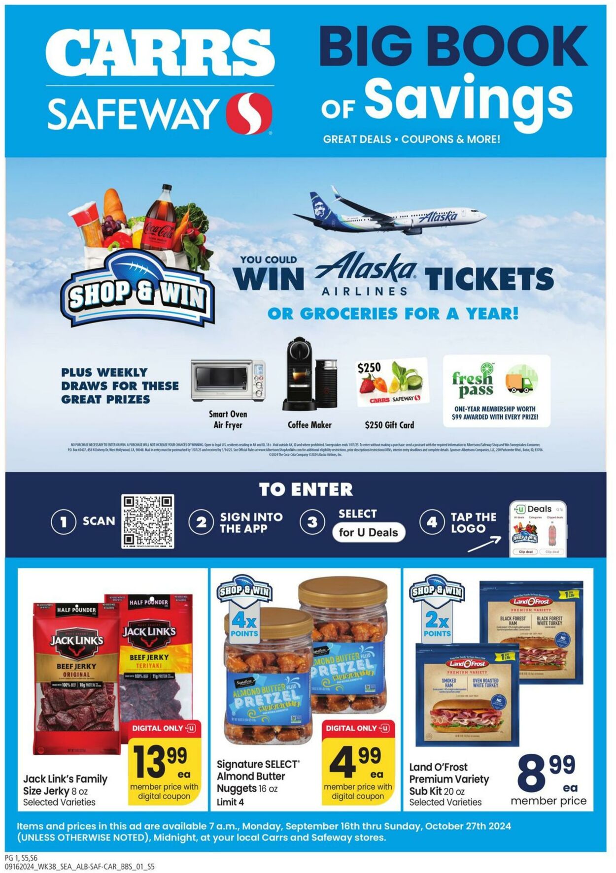 Weekly ad Carrs 09/16/2024 - 10/27/2024