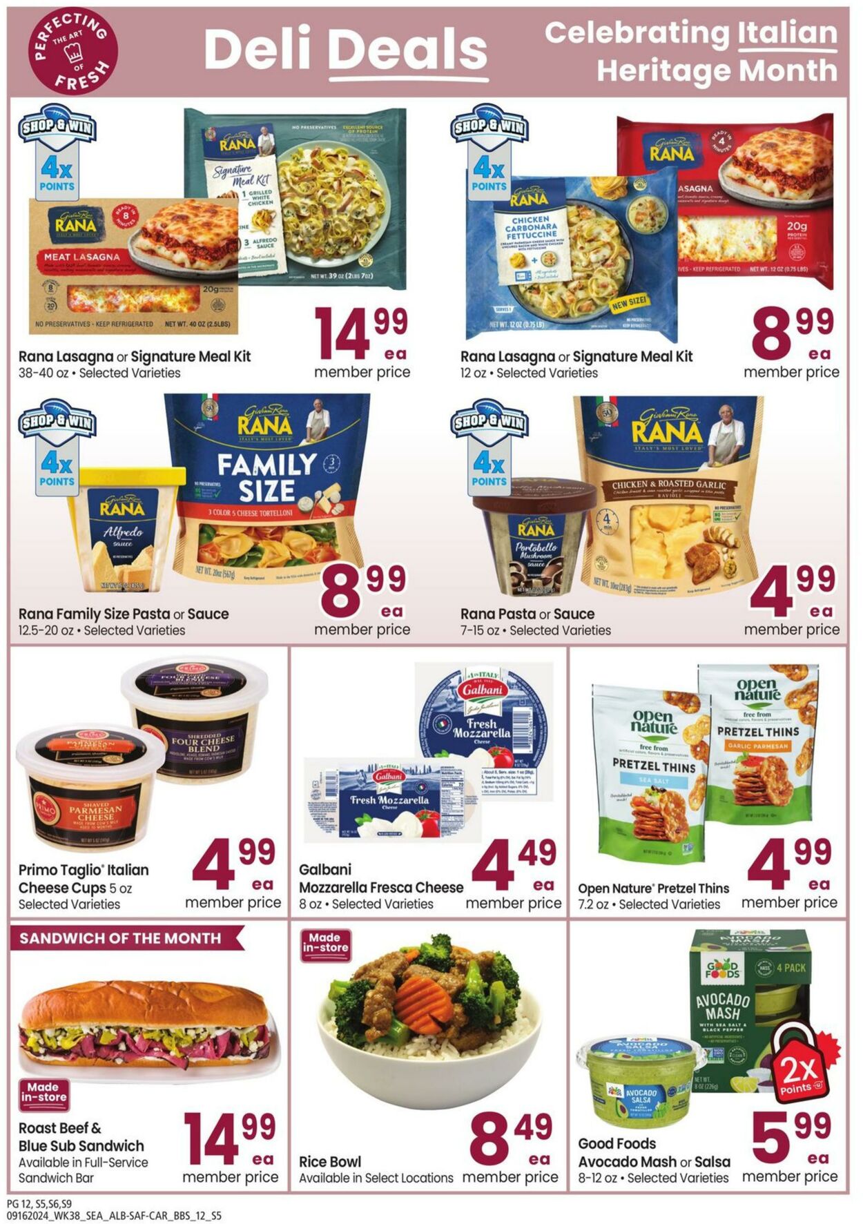 Weekly ad Carrs 09/16/2024 - 10/27/2024