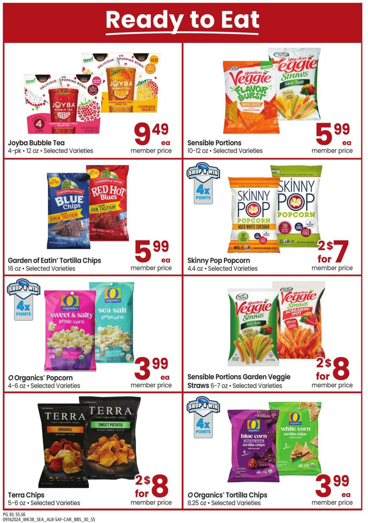 Weekly ad Carrs 09/16/2024 - 10/27/2024