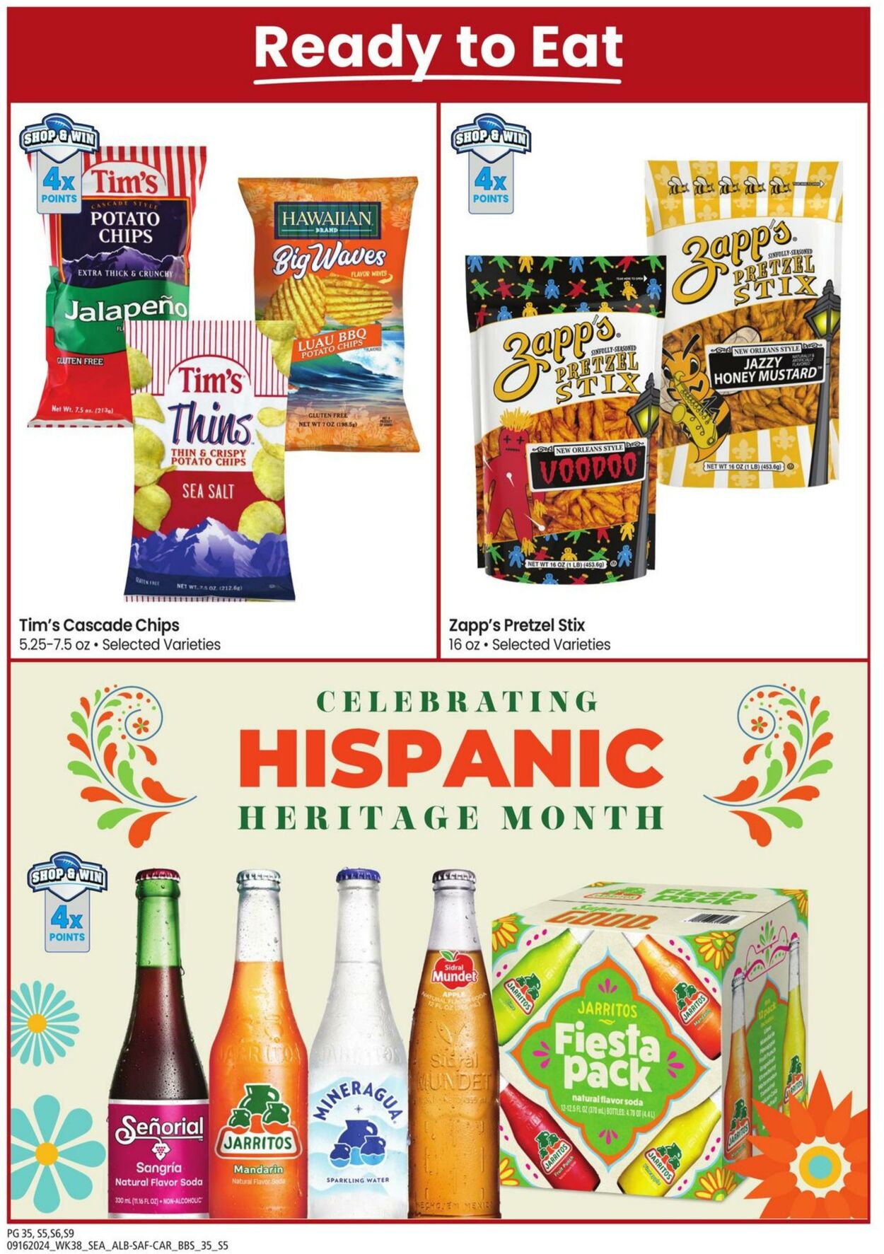 Weekly ad Carrs 09/16/2024 - 10/27/2024