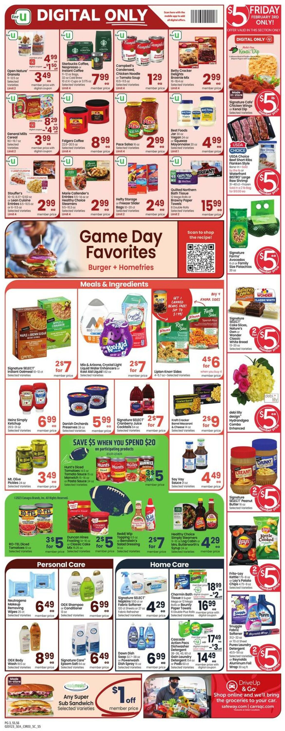 Weekly ad Carrs 02/01/2023 - 02/07/2023