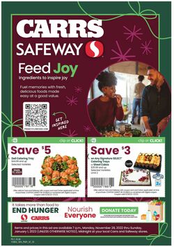 Weekly ad Carrs 11/28/2022-01/01/2023