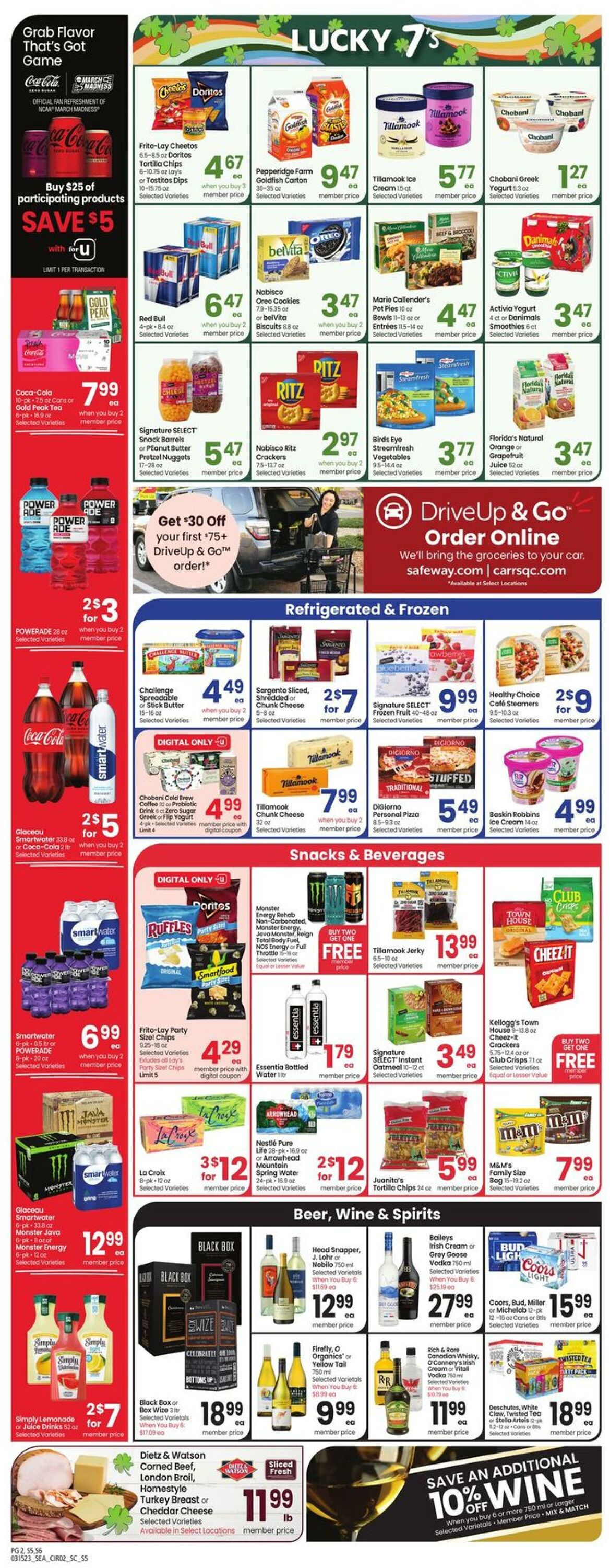 Weekly ad Carrs 03/15/2023 - 03/21/2023