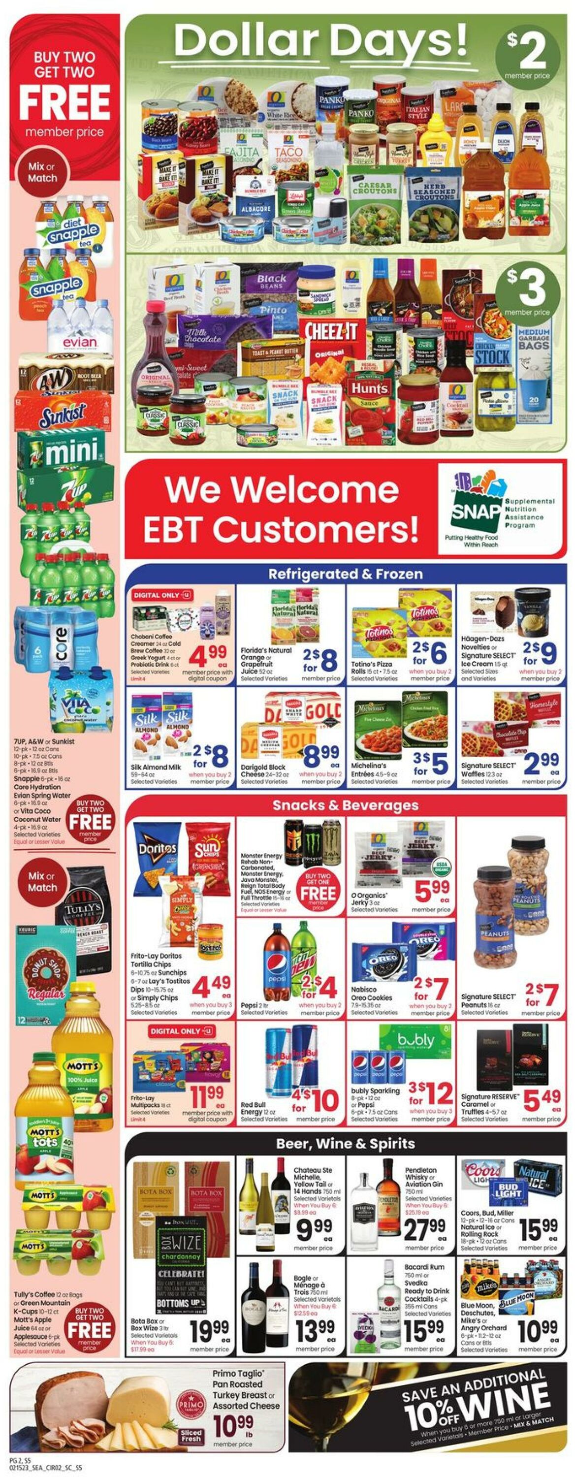 Weekly ad Carrs 02/15/2023 - 02/21/2023