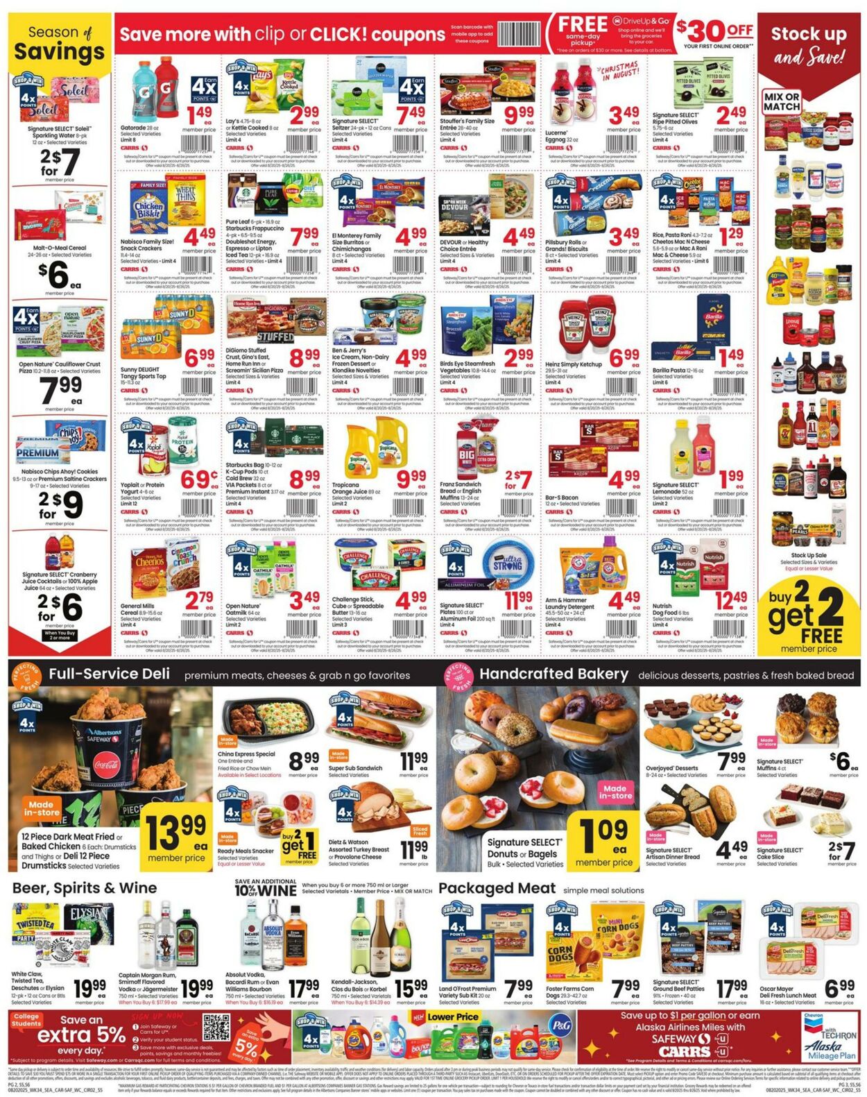 Weekly ad Carrs 08/20/2025 - 08/26/2025