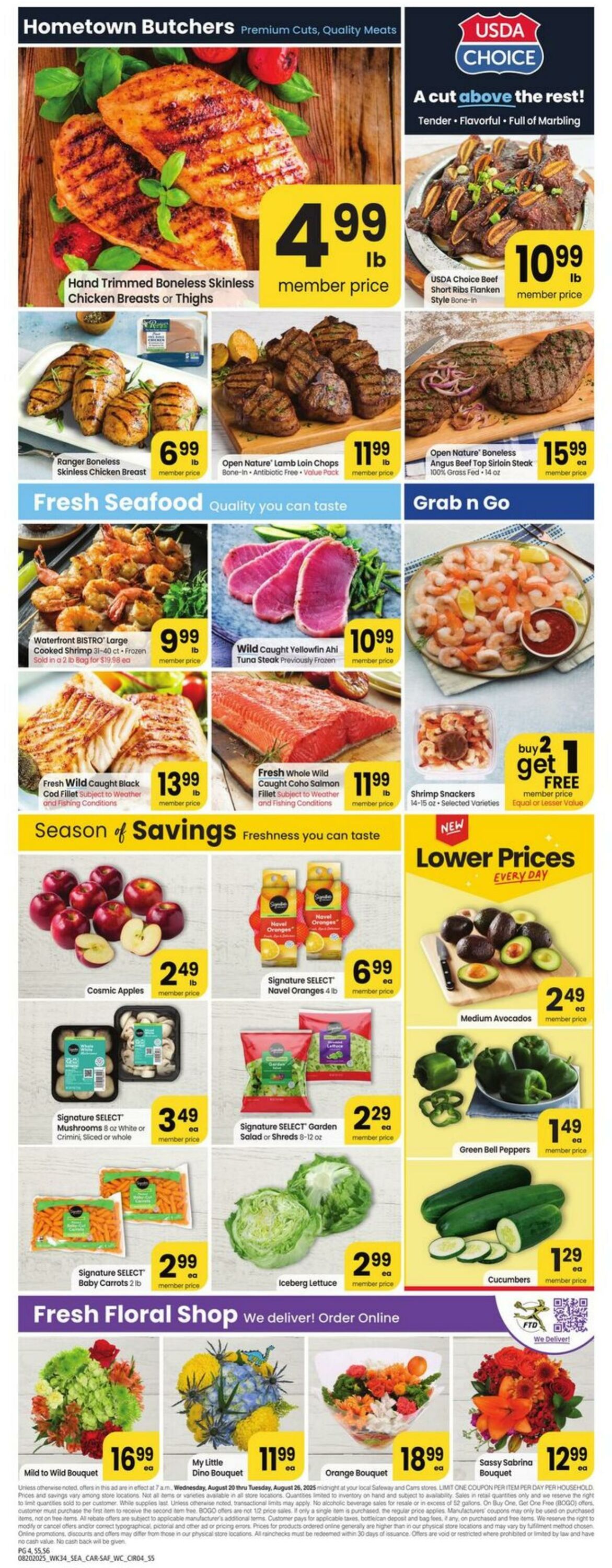Weekly ad Carrs 08/20/2025 - 08/26/2025