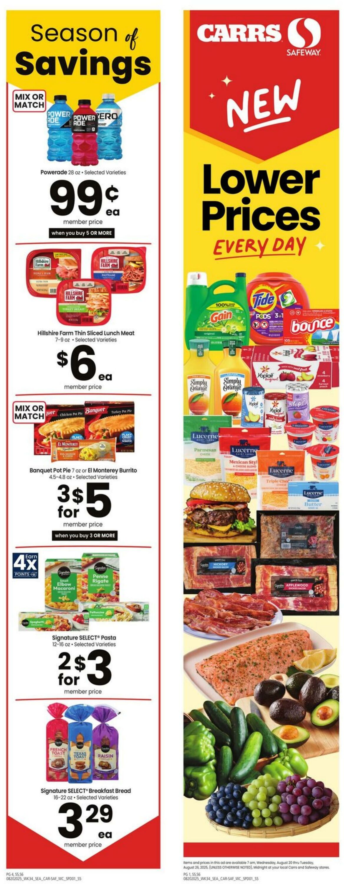 Weekly ad Carrs 08/20/2025 - 08/26/2025