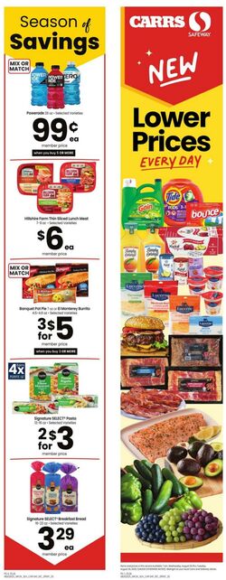 Weekly ad Carrs 08/20/2025 - 08/26/2025