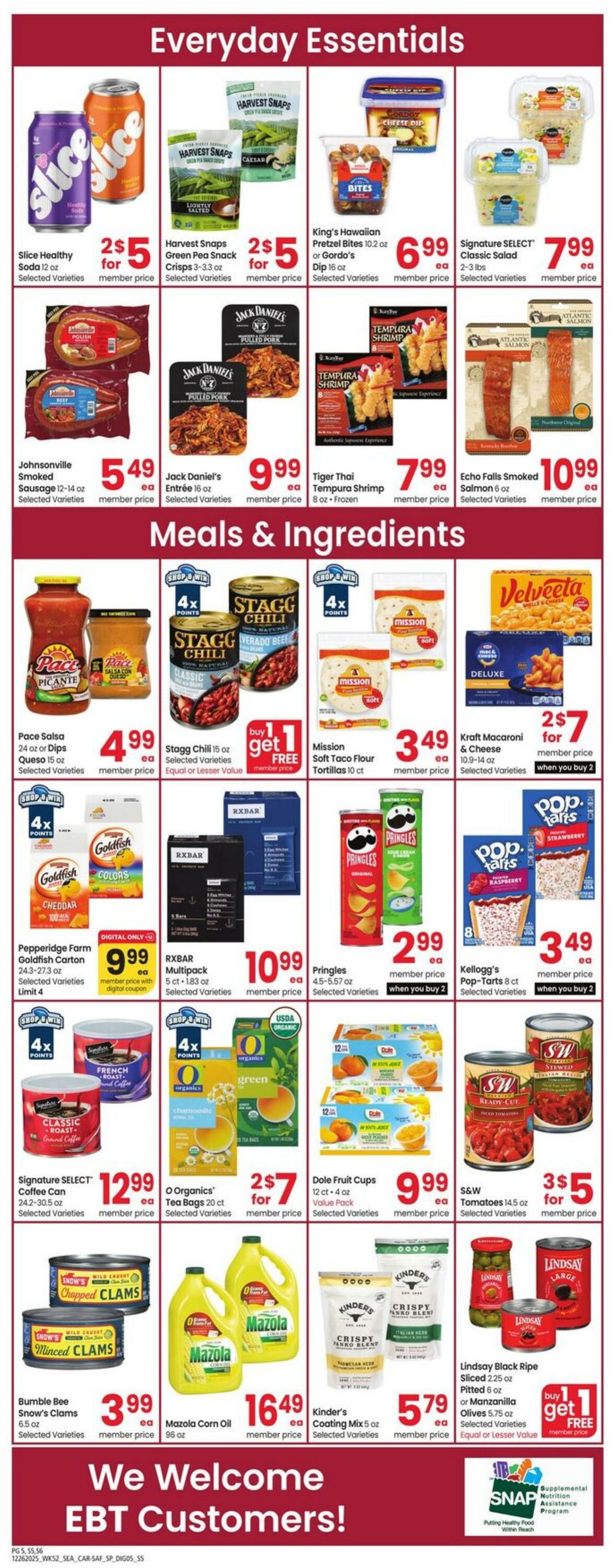 Weekly ad Carrs 12/26/2025 - 01/01/2026