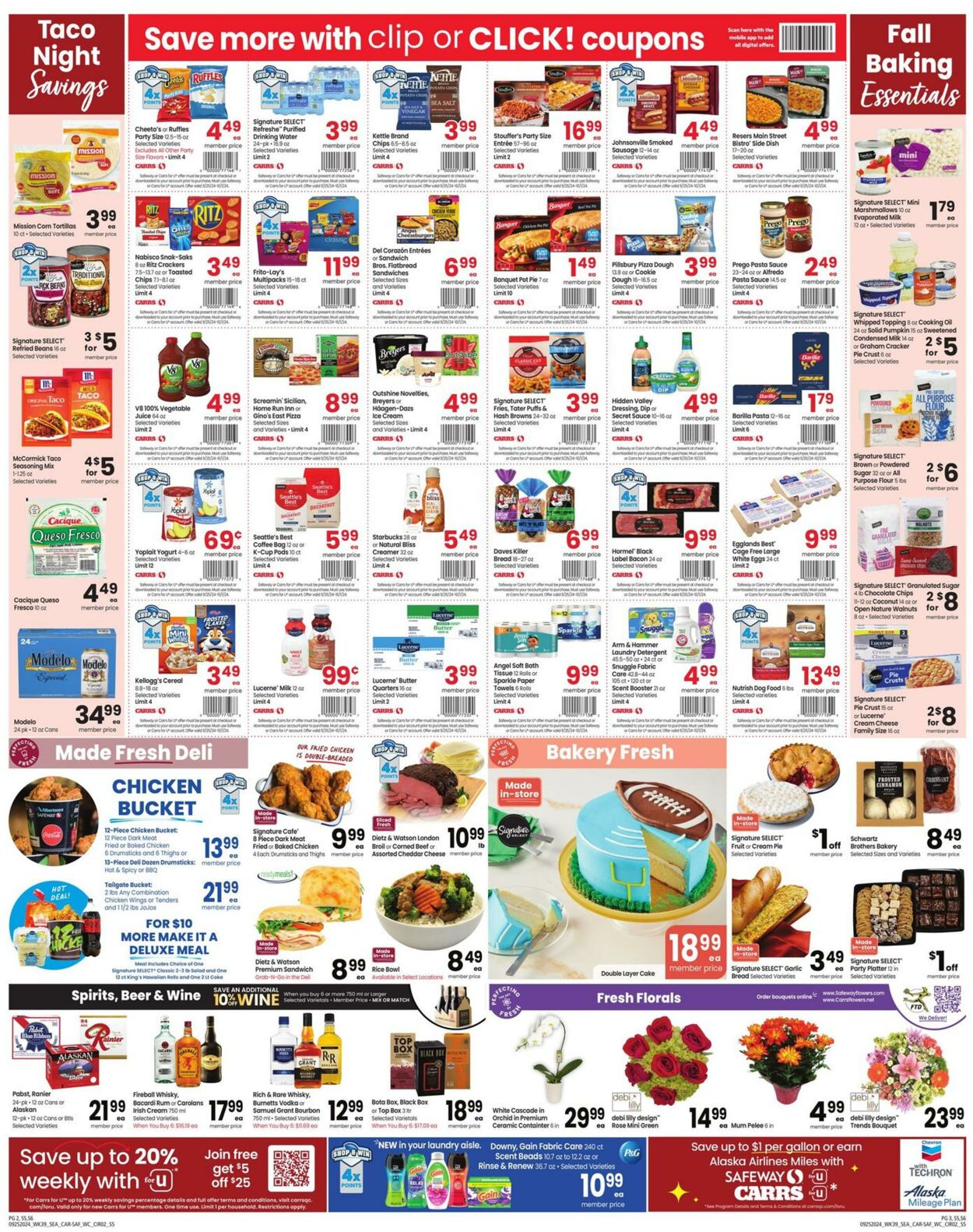 Weekly ad Carrs 09/25/2024 - 10/01/2024