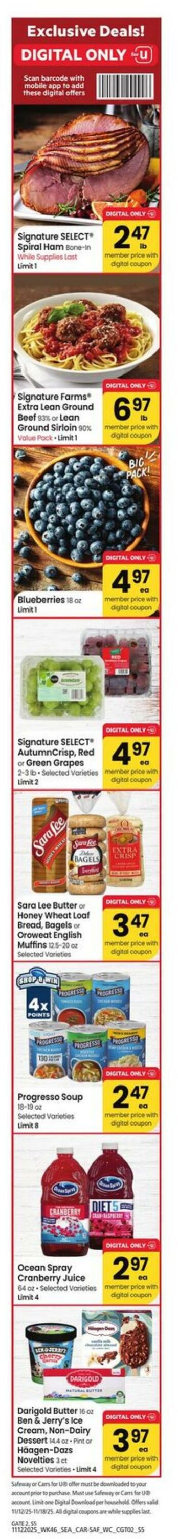 Weekly ad Carrs 11/12/2025 - 11/18/2025
