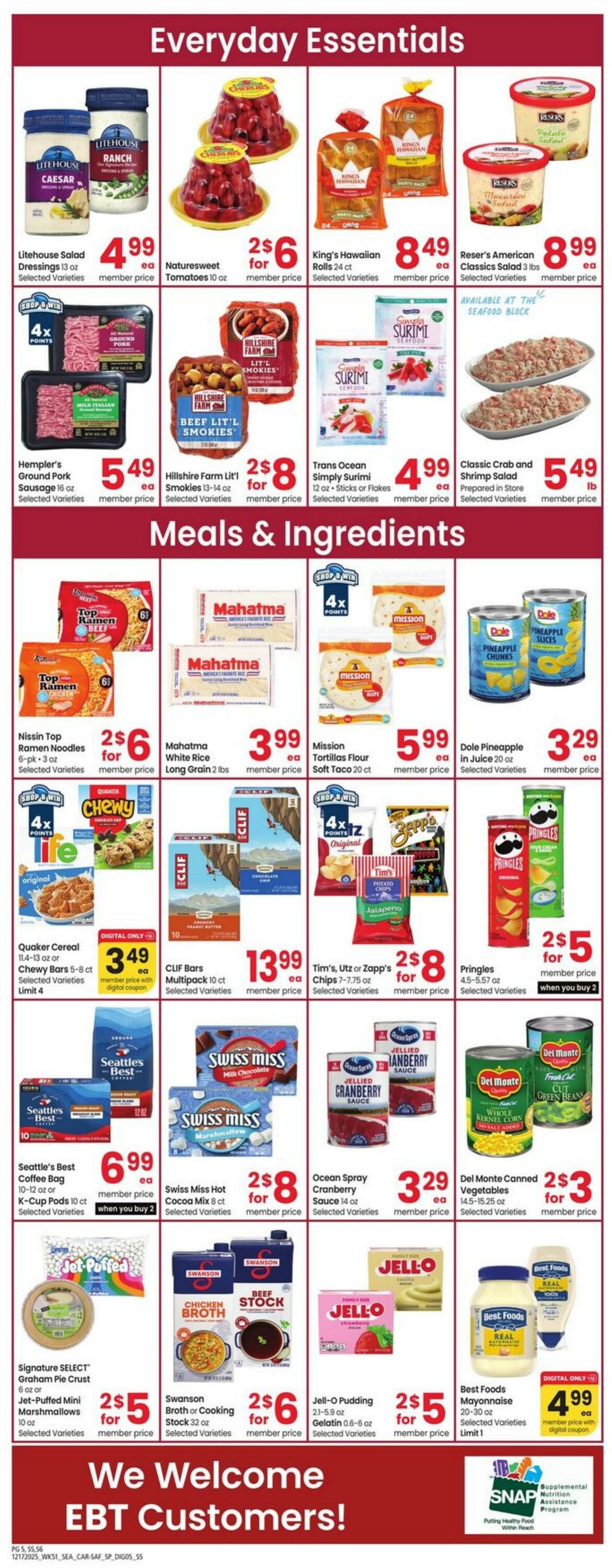 Weekly ad Carrs 12/17/2025 - 12/25/2025