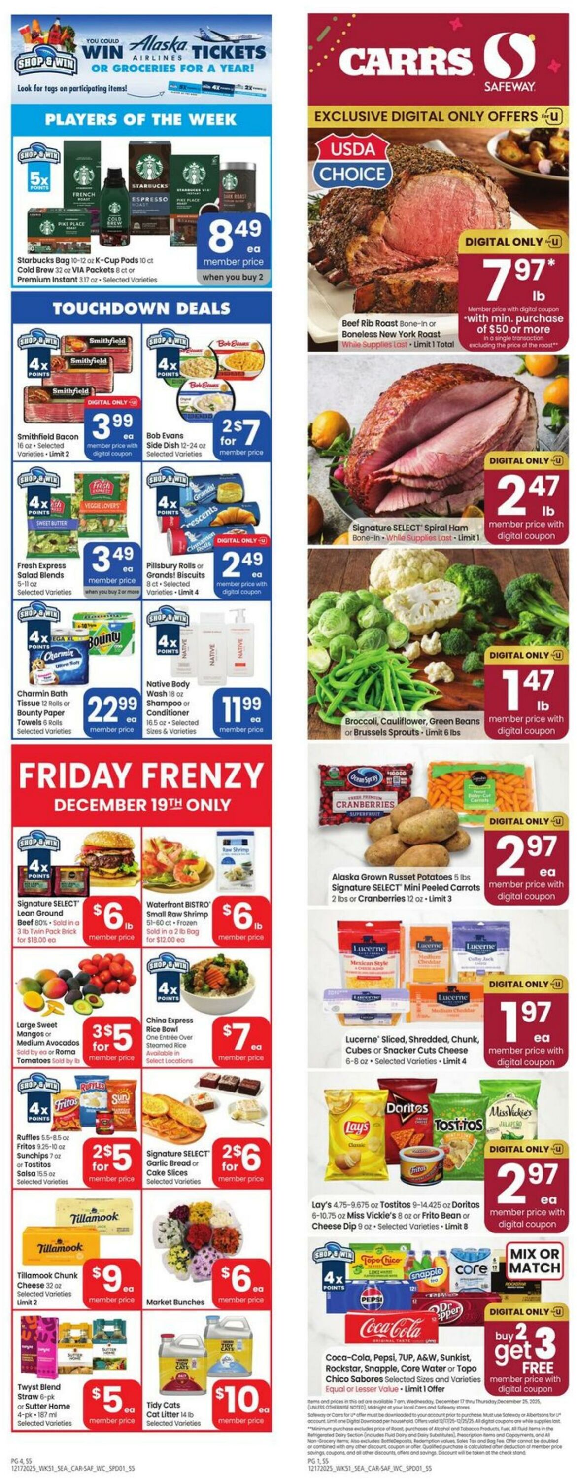Weekly ad Carrs 12/17/2025 - 12/25/2025