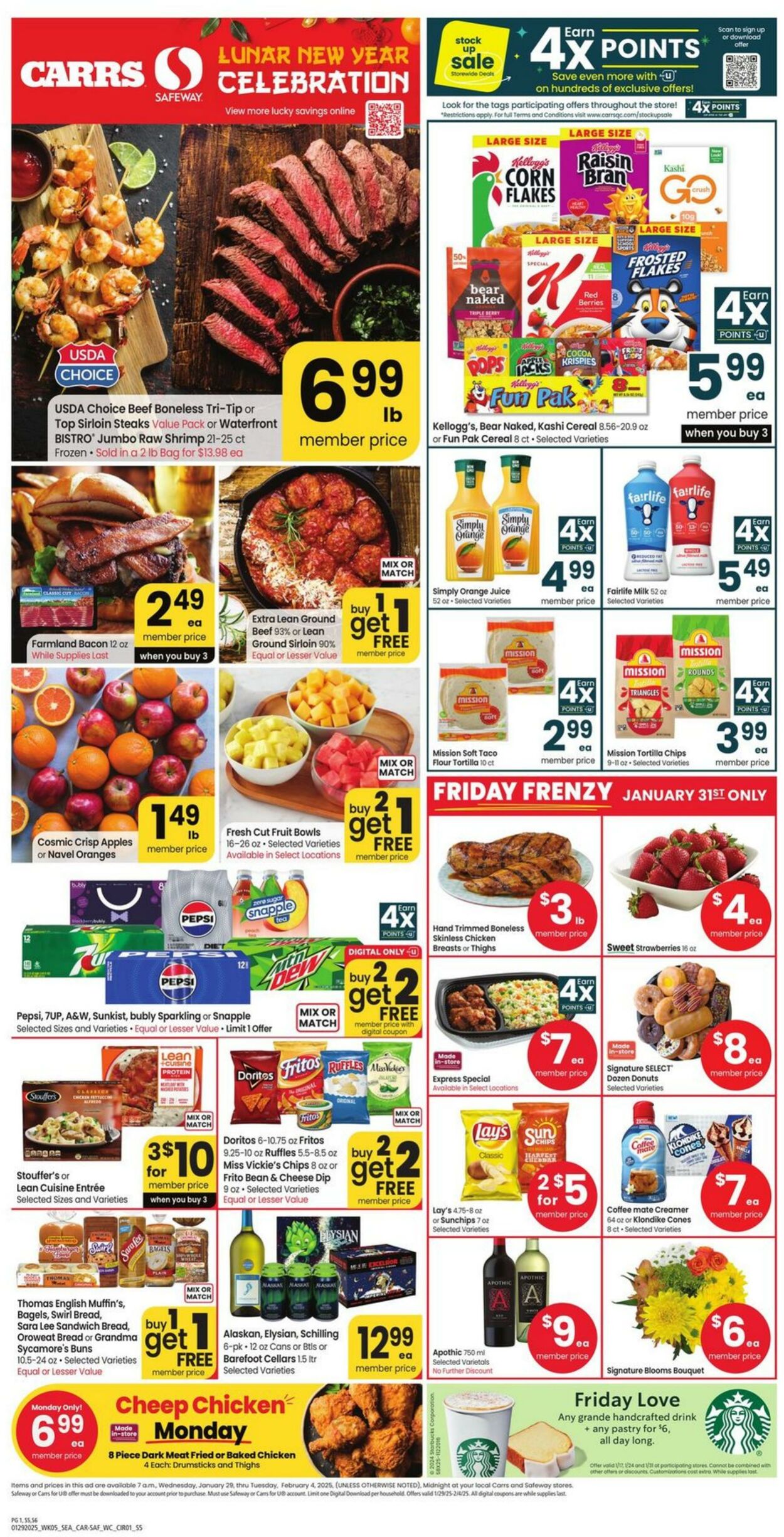 Weekly ad Carrs 01/29/2025 - 02/04/2025