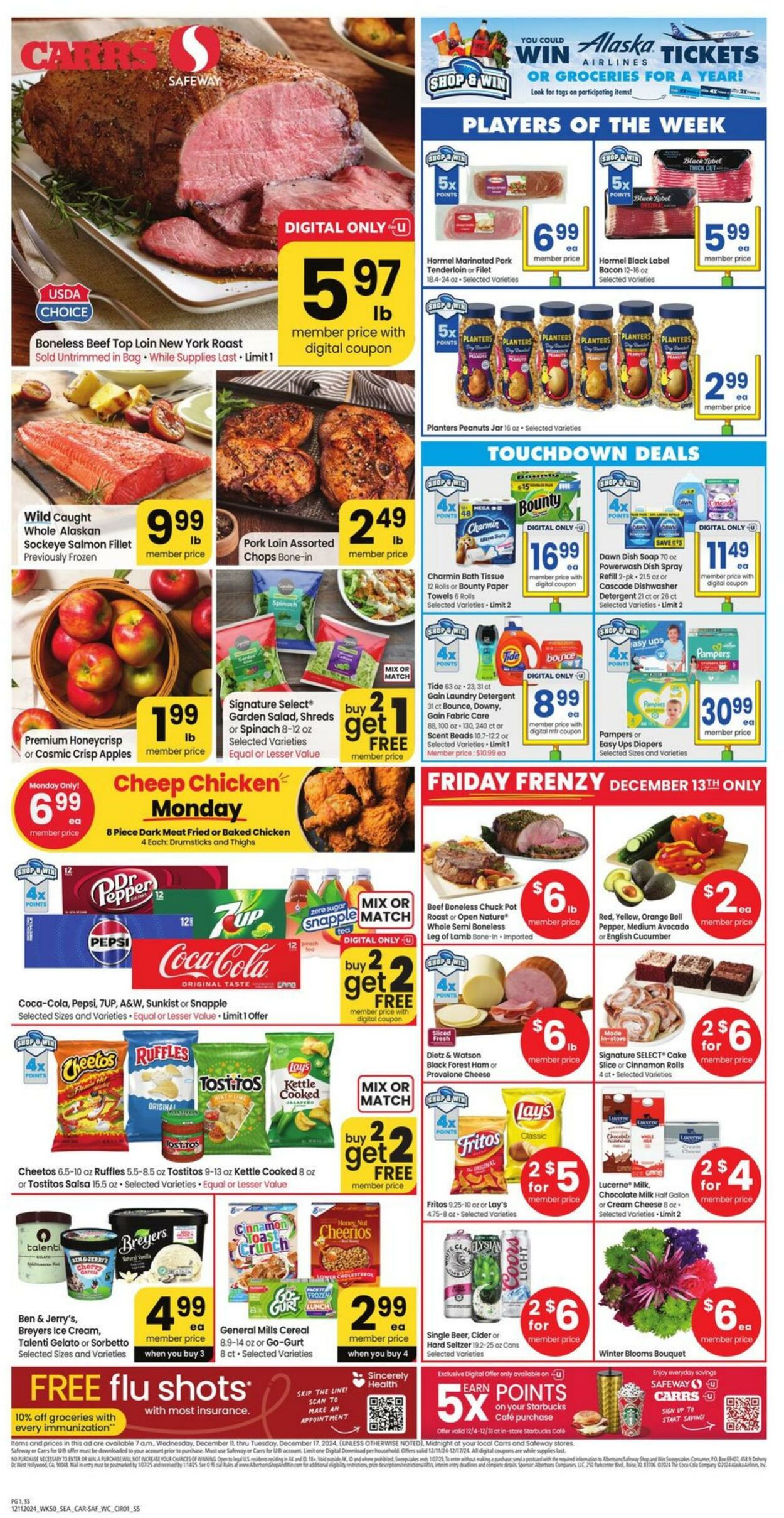 Weekly ad Carrs 12/11/2024 - 12/17/2024