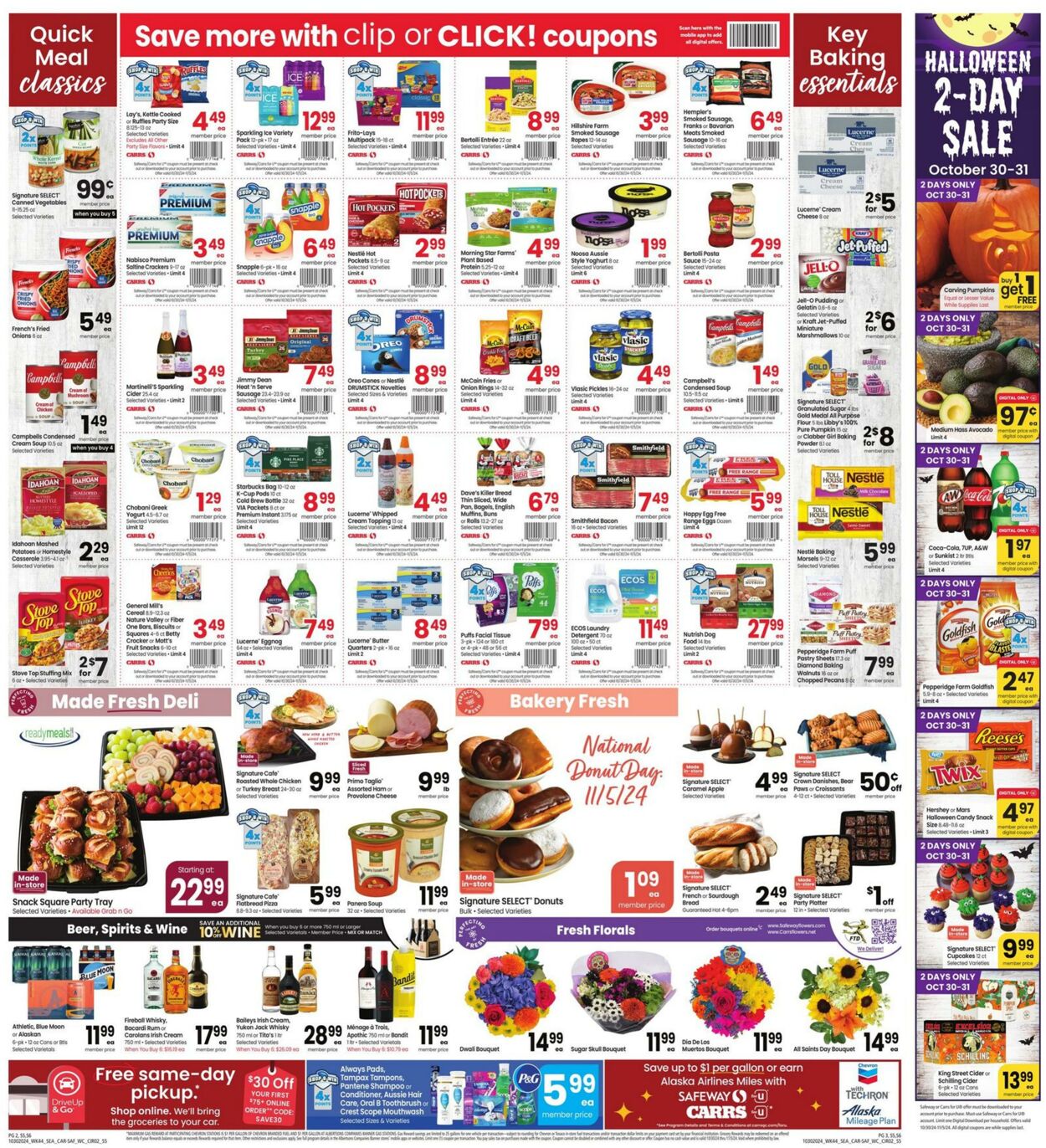 Weekly ad Carrs 10/30/2024 - 11/05/2024